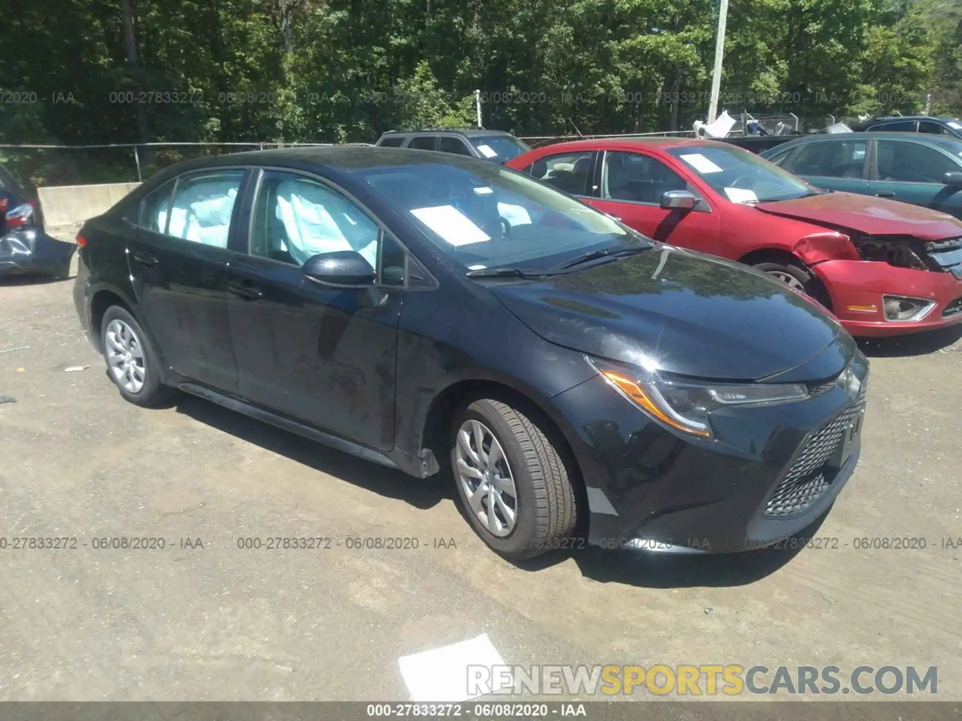 1 Photograph of a damaged car 5YFEPRAEXLP070261 TOYOTA COROLLA 2020