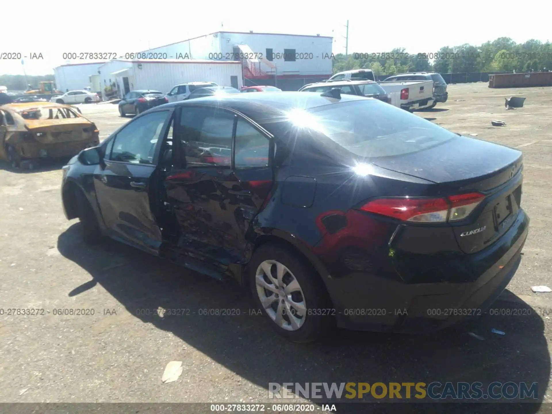 3 Photograph of a damaged car 5YFEPRAEXLP070261 TOYOTA COROLLA 2020