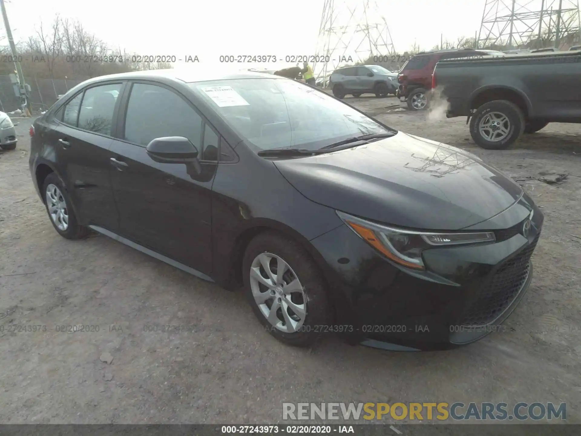 1 Photograph of a damaged car 5YFEPRAEXLP070275 TOYOTA COROLLA 2020