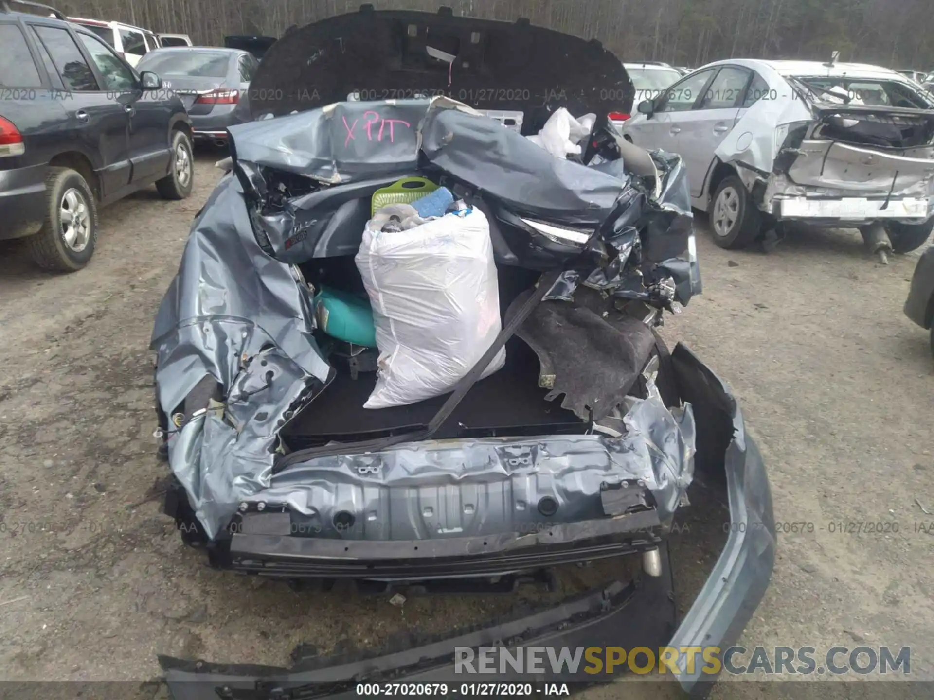 6 Photograph of a damaged car 5YFEPRAEXLP070650 TOYOTA COROLLA 2020