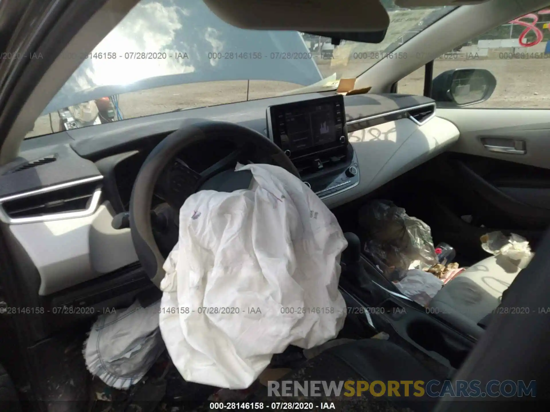 5 Photograph of a damaged car 5YFEPRAEXLP070762 TOYOTA COROLLA 2020