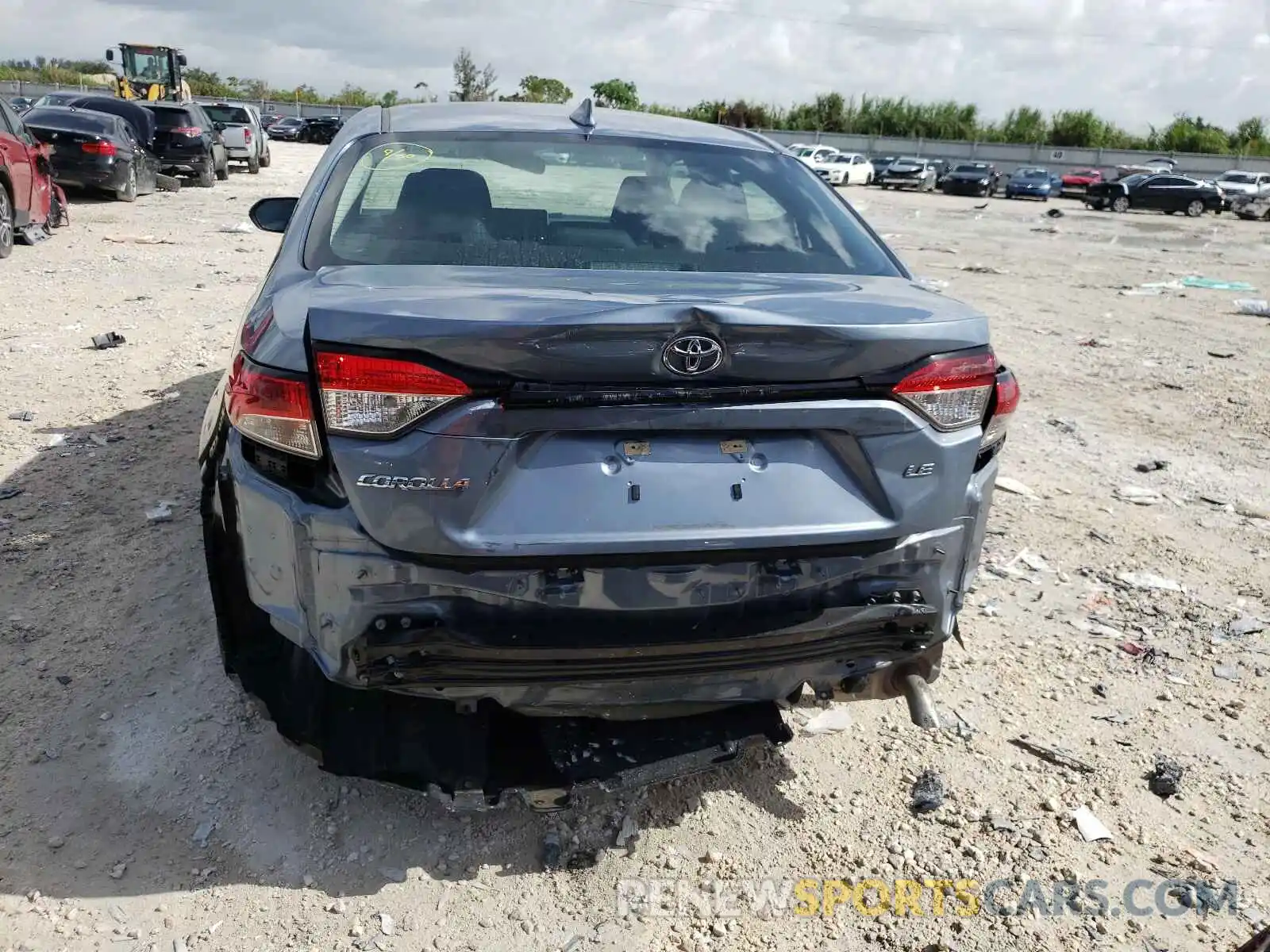 9 Photograph of a damaged car 5YFEPRAEXLP071460 TOYOTA COROLLA 2020