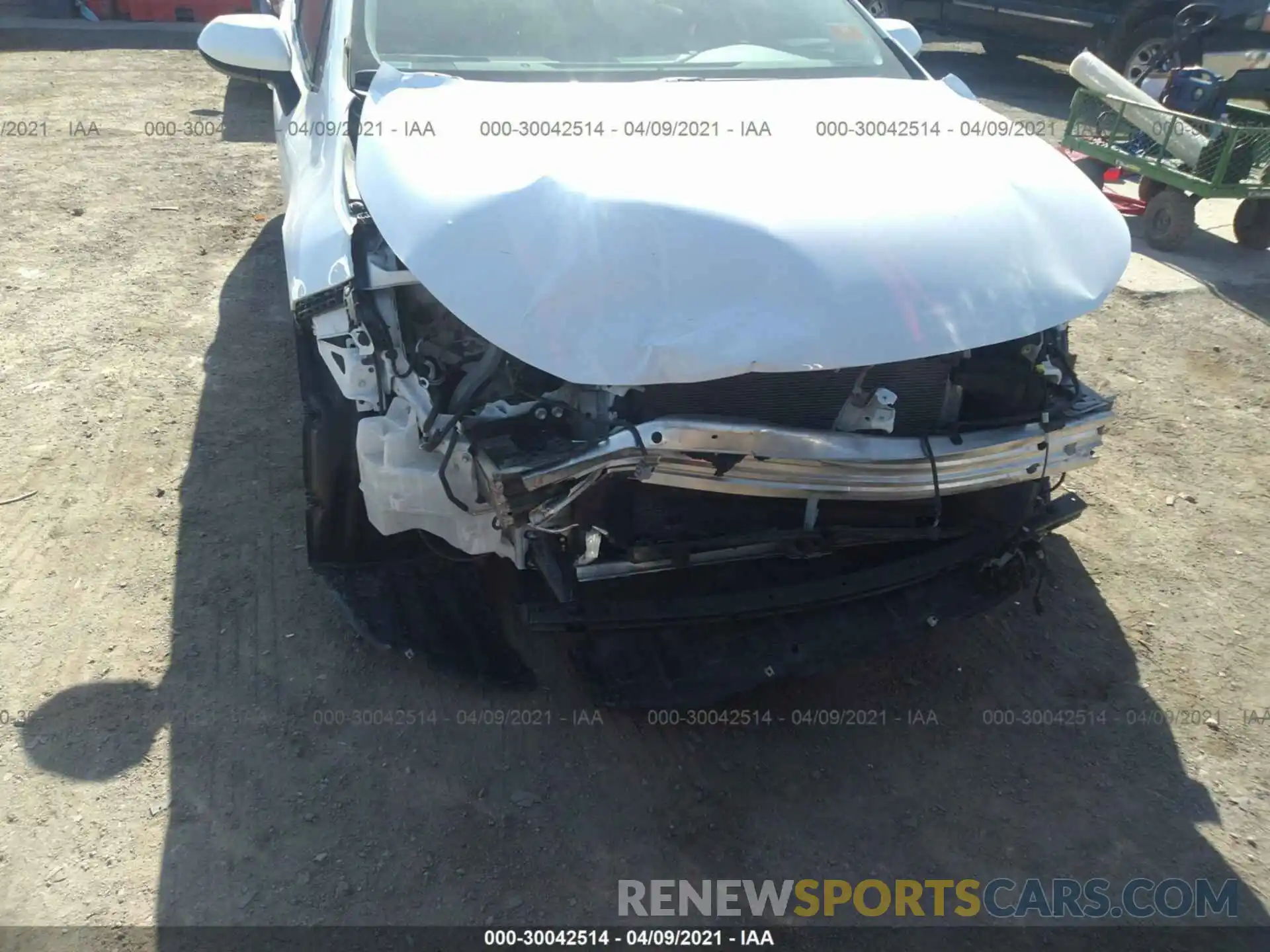 6 Photograph of a damaged car 5YFEPRAEXLP071958 TOYOTA COROLLA 2020