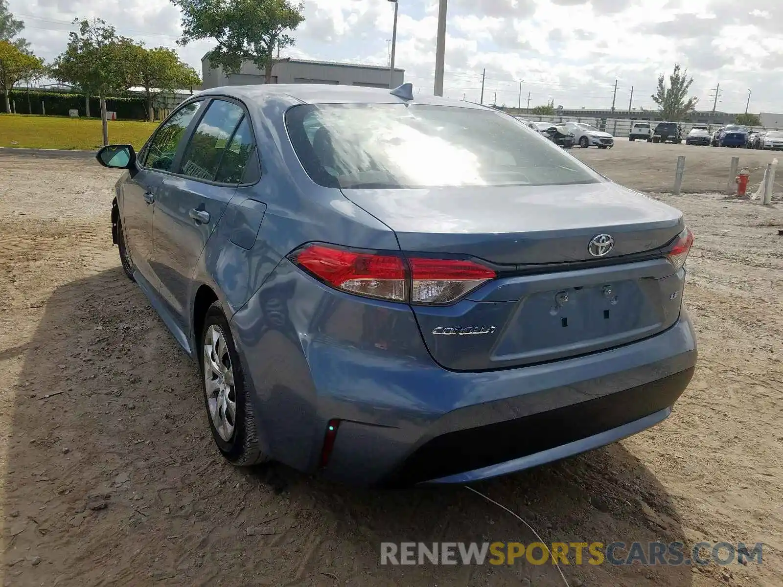 3 Photograph of a damaged car 5YFEPRAEXLP072222 TOYOTA COROLLA 2020