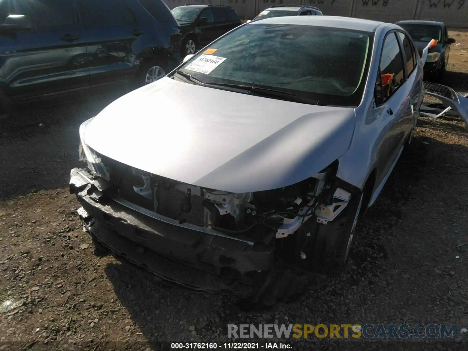 6 Photograph of a damaged car 5YFEPRAEXLP072446 TOYOTA COROLLA 2020