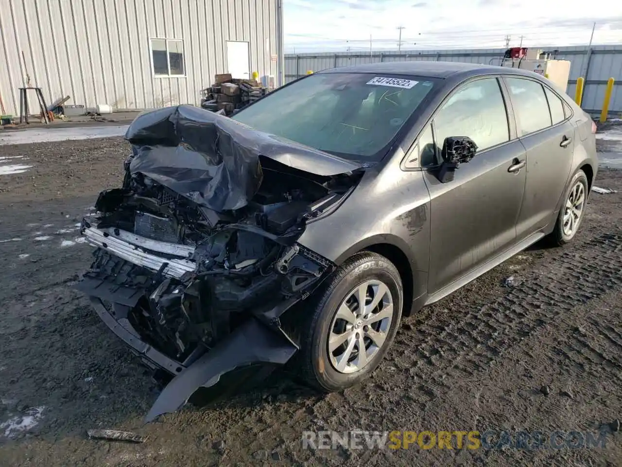 2 Photograph of a damaged car 5YFEPRAEXLP072561 TOYOTA COROLLA 2020