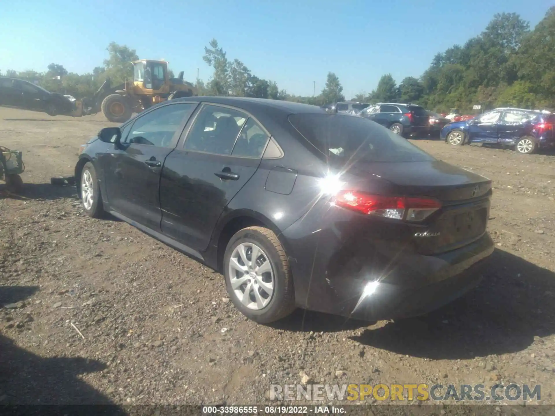 3 Photograph of a damaged car 5YFEPRAEXLP073161 TOYOTA COROLLA 2020