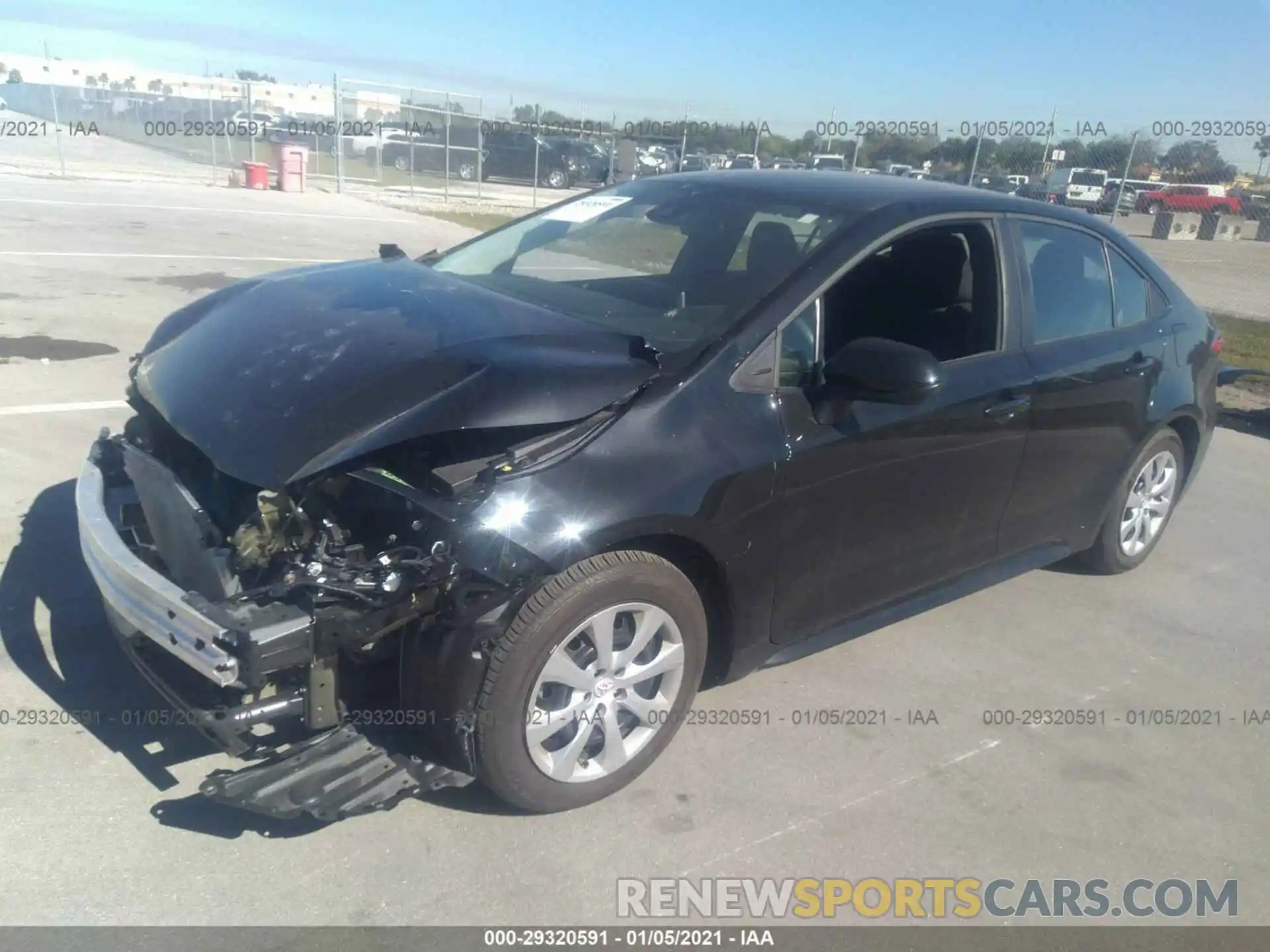 2 Photograph of a damaged car 5YFEPRAEXLP073337 TOYOTA COROLLA 2020