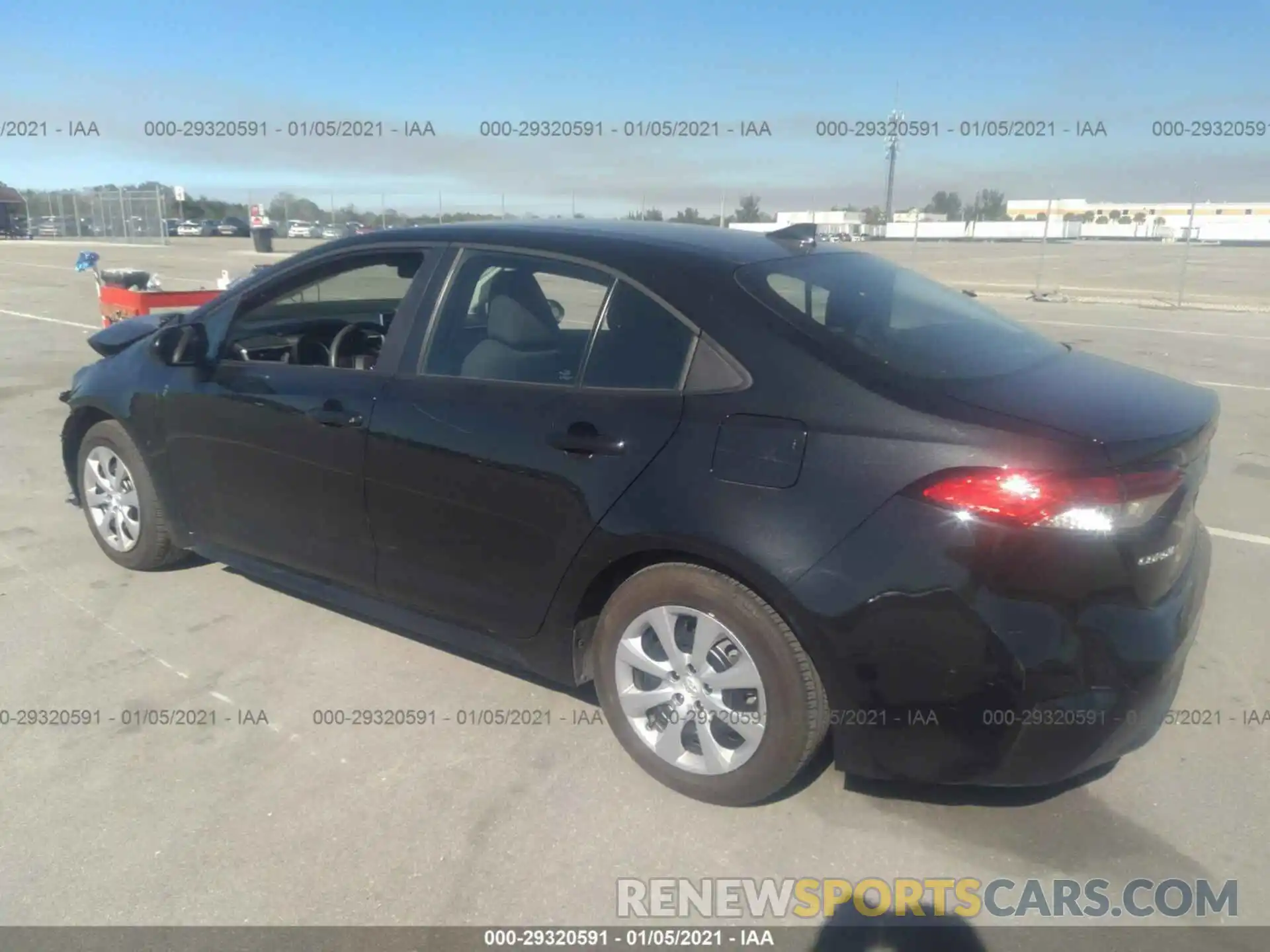 3 Photograph of a damaged car 5YFEPRAEXLP073337 TOYOTA COROLLA 2020