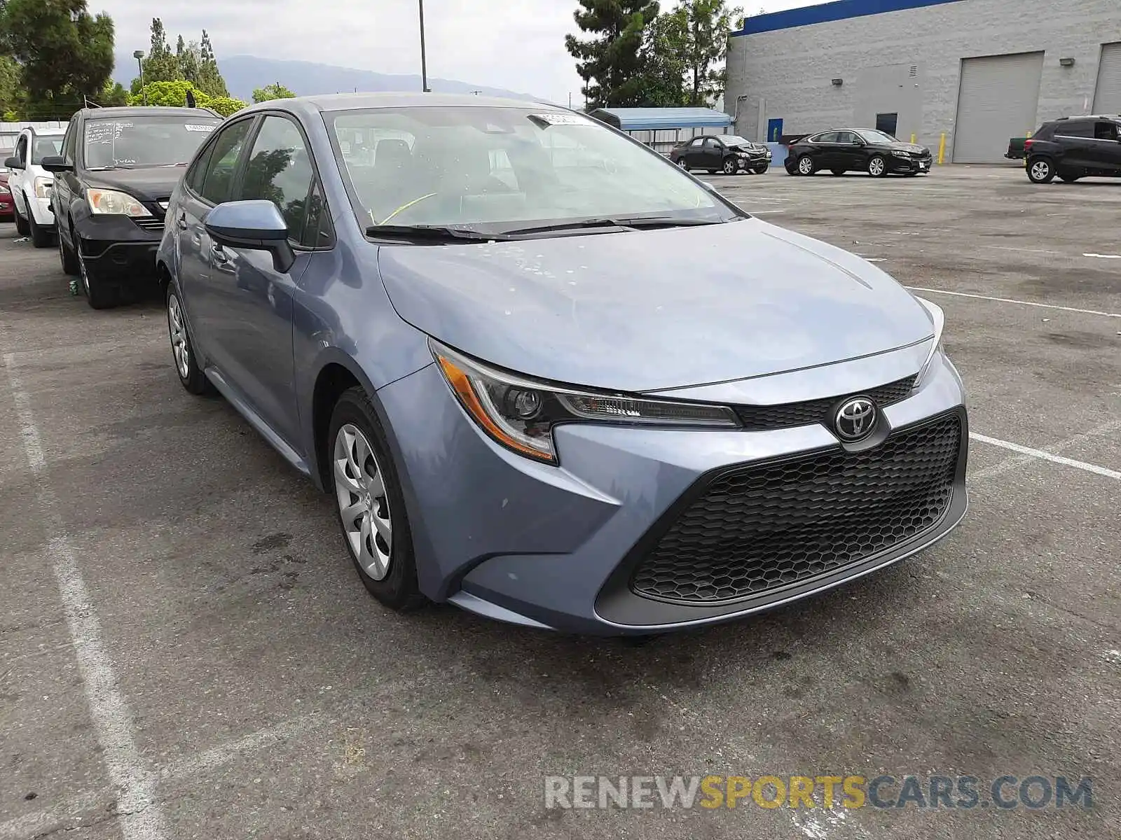 1 Photograph of a damaged car 5YFEPRAEXLP073855 TOYOTA COROLLA 2020