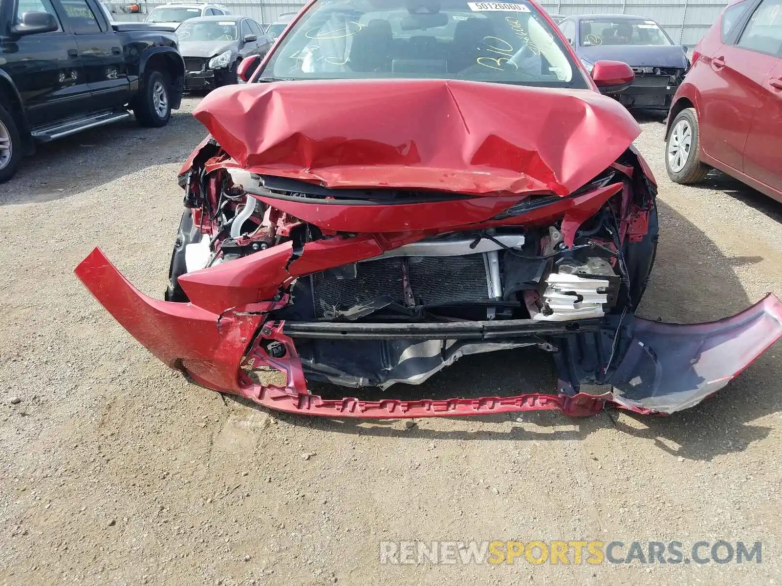 9 Photograph of a damaged car 5YFEPRAEXLP073869 TOYOTA COROLLA 2020