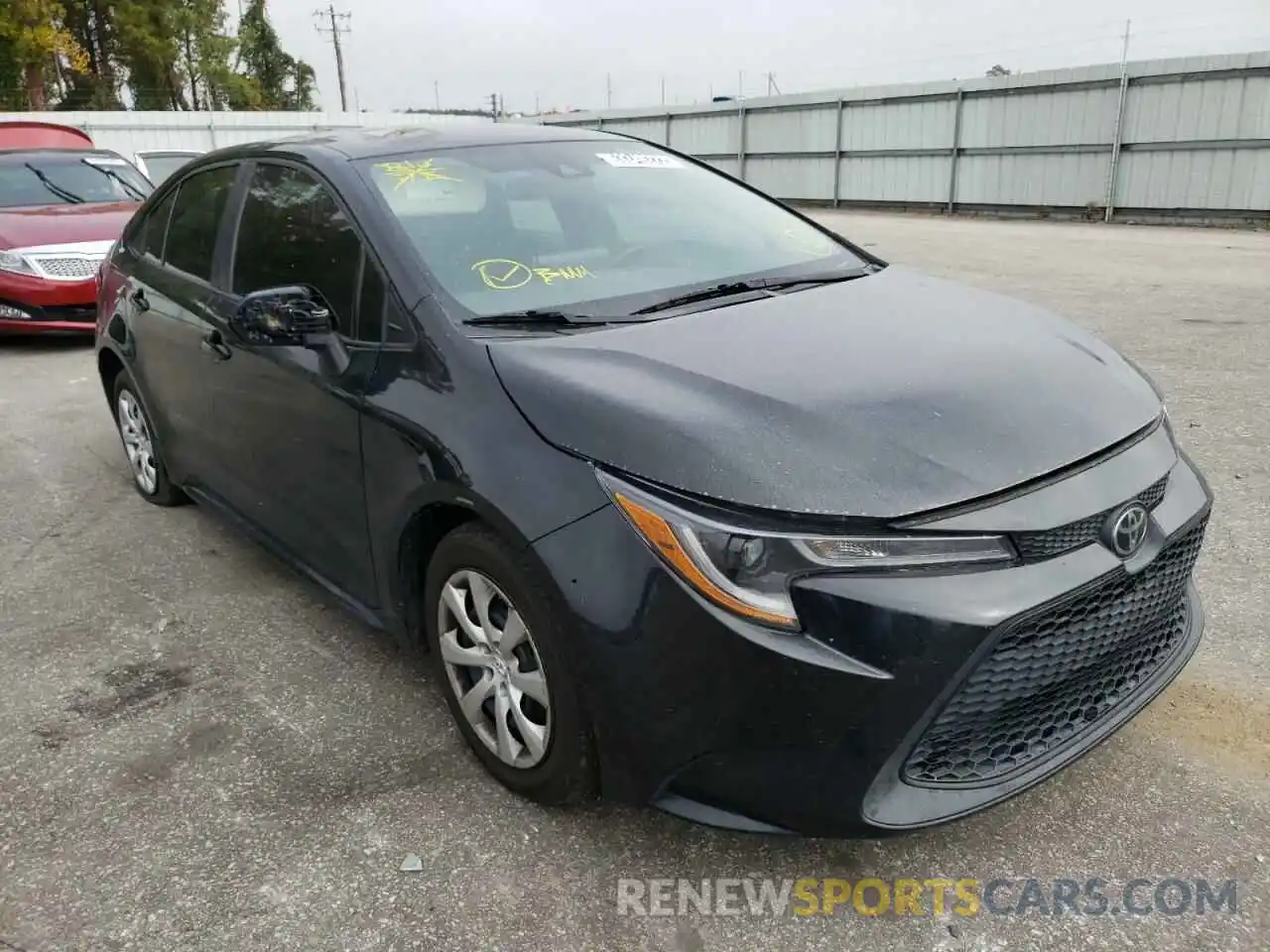 1 Photograph of a damaged car 5YFEPRAEXLP074343 TOYOTA COROLLA 2020