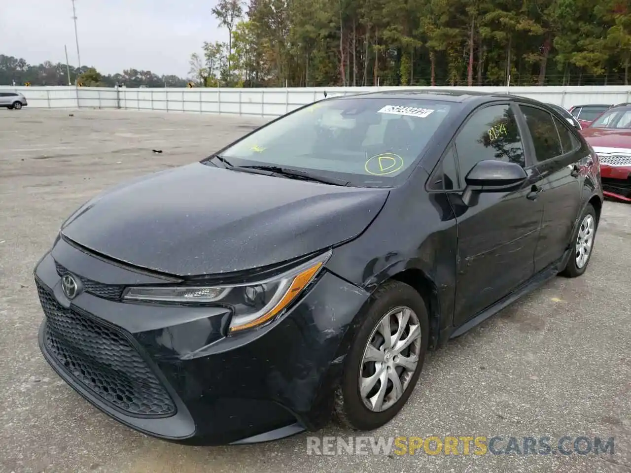 2 Photograph of a damaged car 5YFEPRAEXLP074343 TOYOTA COROLLA 2020