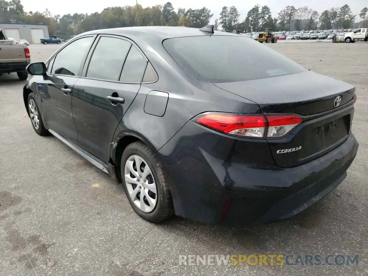 3 Photograph of a damaged car 5YFEPRAEXLP074343 TOYOTA COROLLA 2020