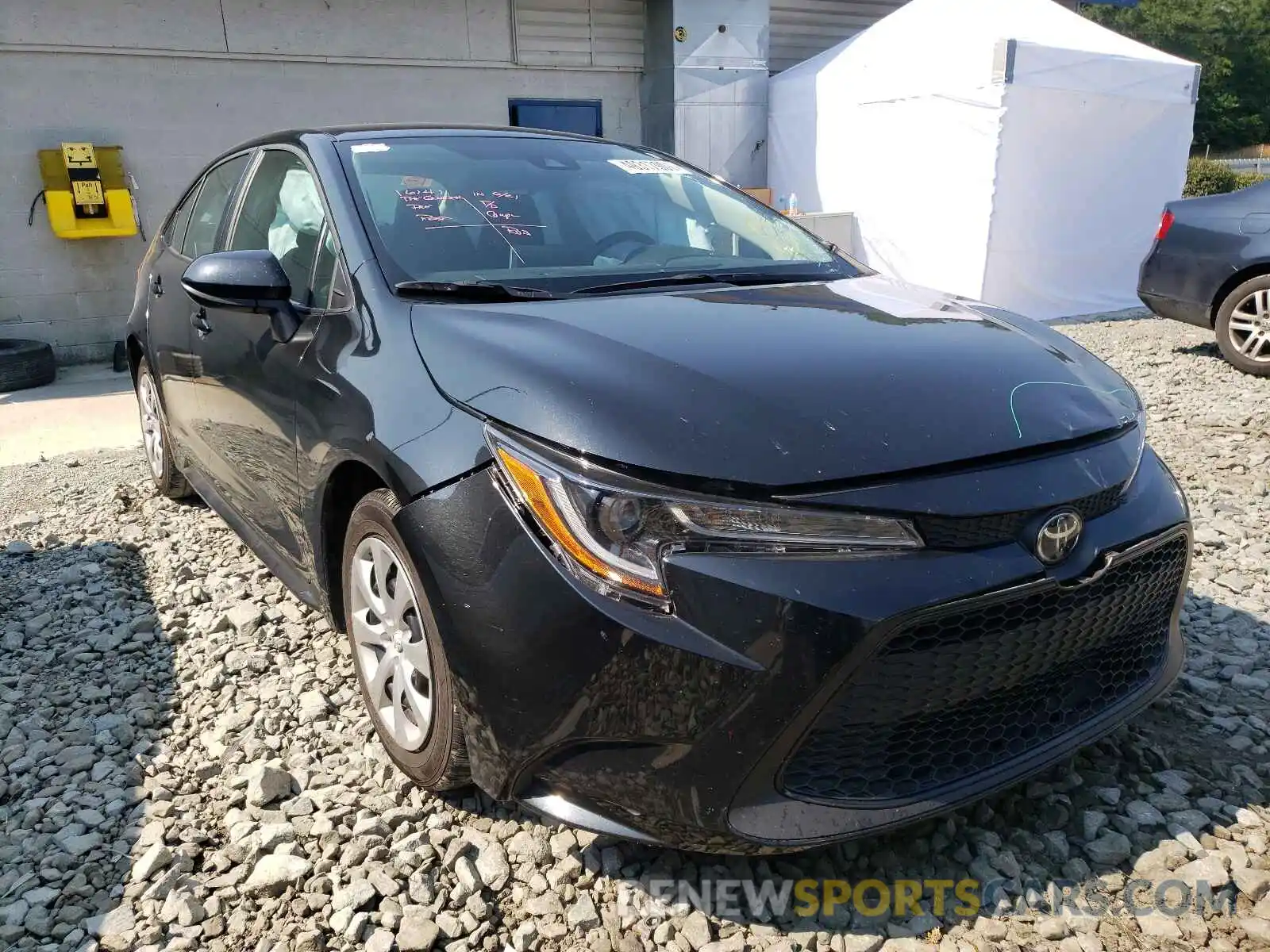 1 Photograph of a damaged car 5YFEPRAEXLP074357 TOYOTA COROLLA 2020