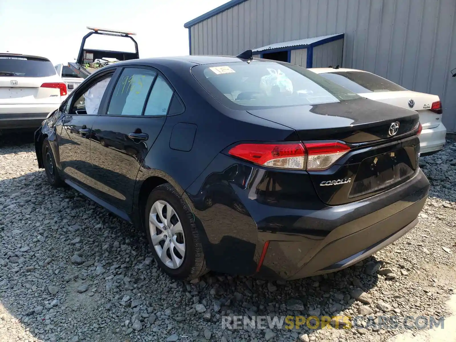 3 Photograph of a damaged car 5YFEPRAEXLP074357 TOYOTA COROLLA 2020