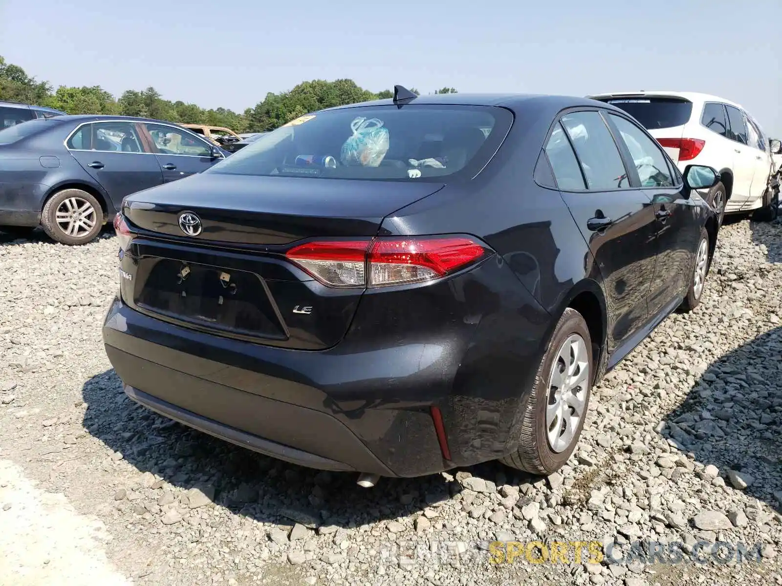 4 Photograph of a damaged car 5YFEPRAEXLP074357 TOYOTA COROLLA 2020