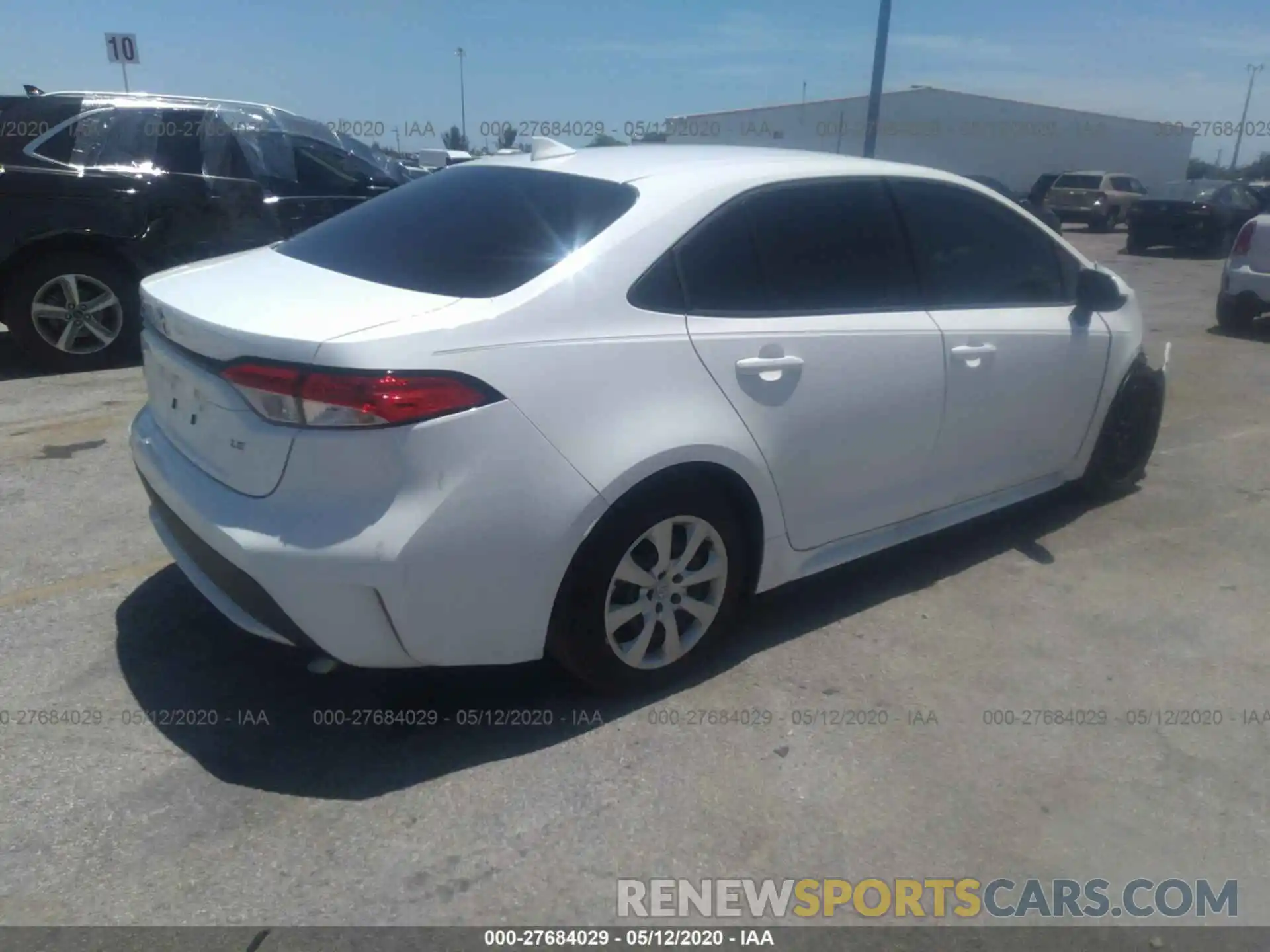 4 Photograph of a damaged car 5YFEPRAEXLP074648 TOYOTA COROLLA 2020