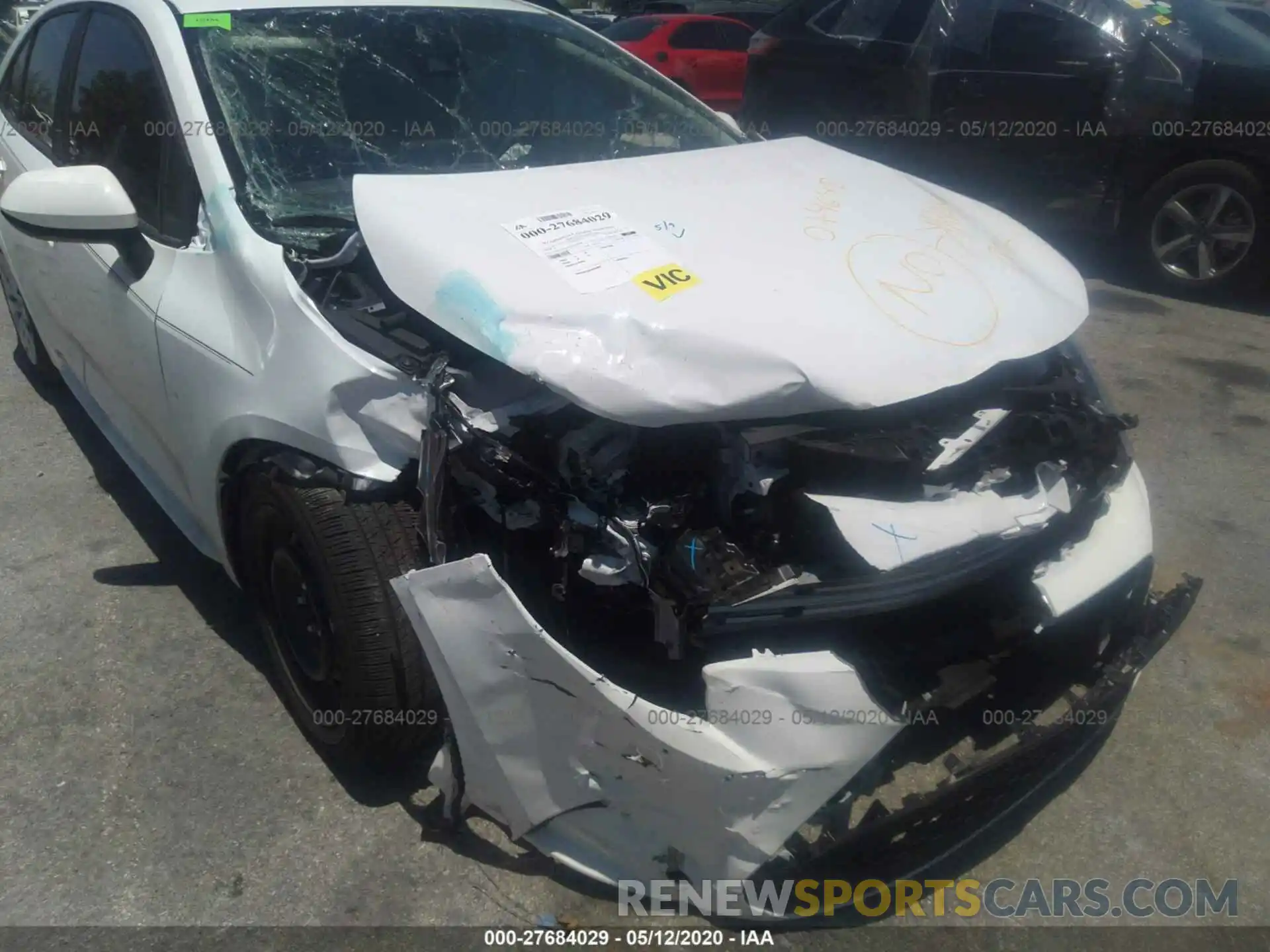 6 Photograph of a damaged car 5YFEPRAEXLP074648 TOYOTA COROLLA 2020