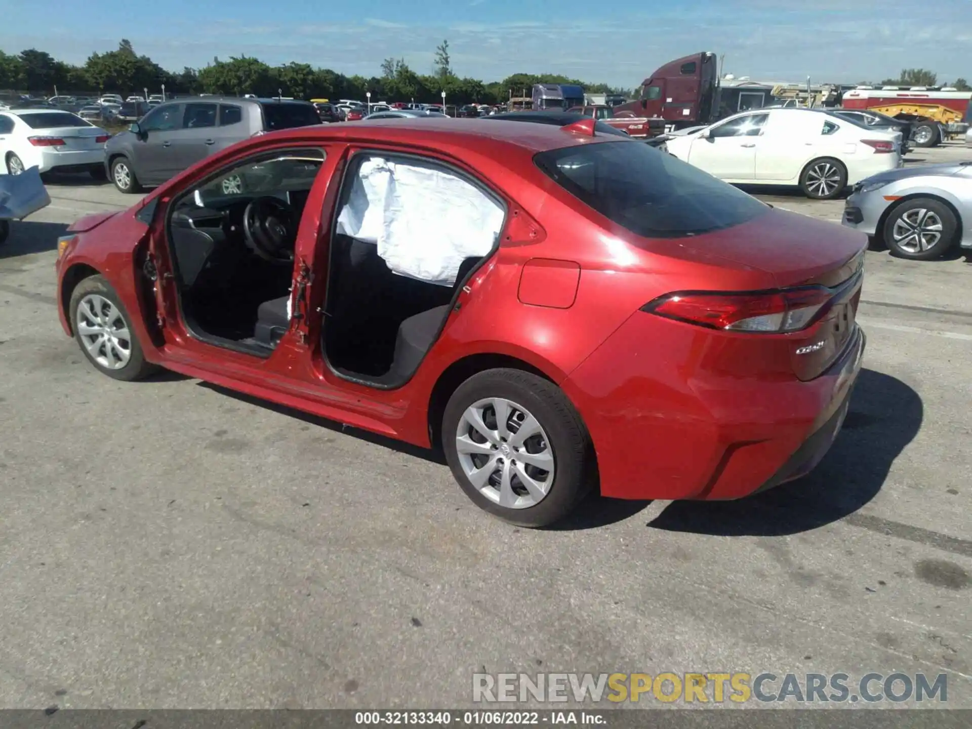 3 Photograph of a damaged car 5YFEPRAEXLP074729 TOYOTA COROLLA 2020