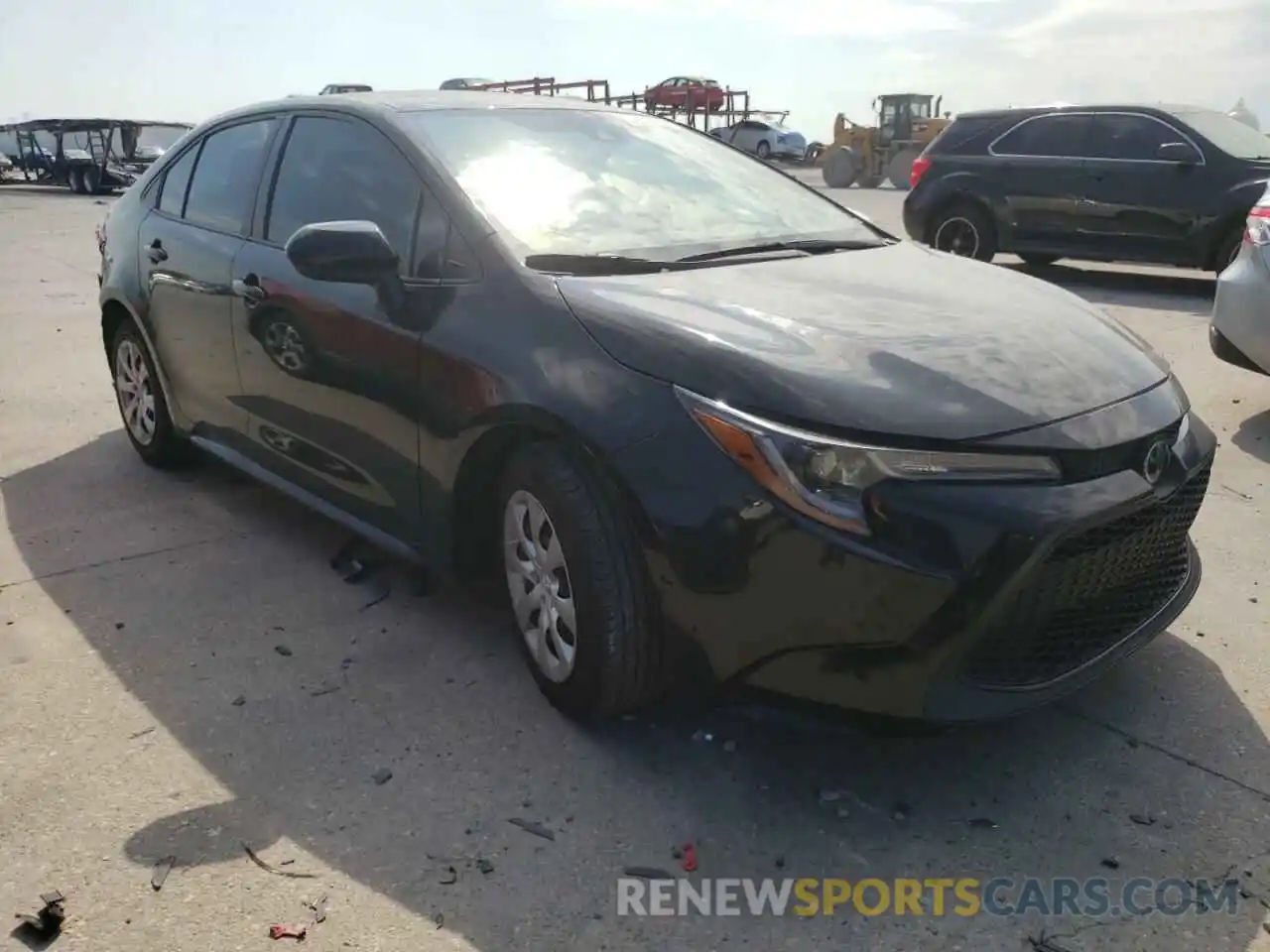 1 Photograph of a damaged car 5YFEPRAEXLP075248 TOYOTA COROLLA 2020