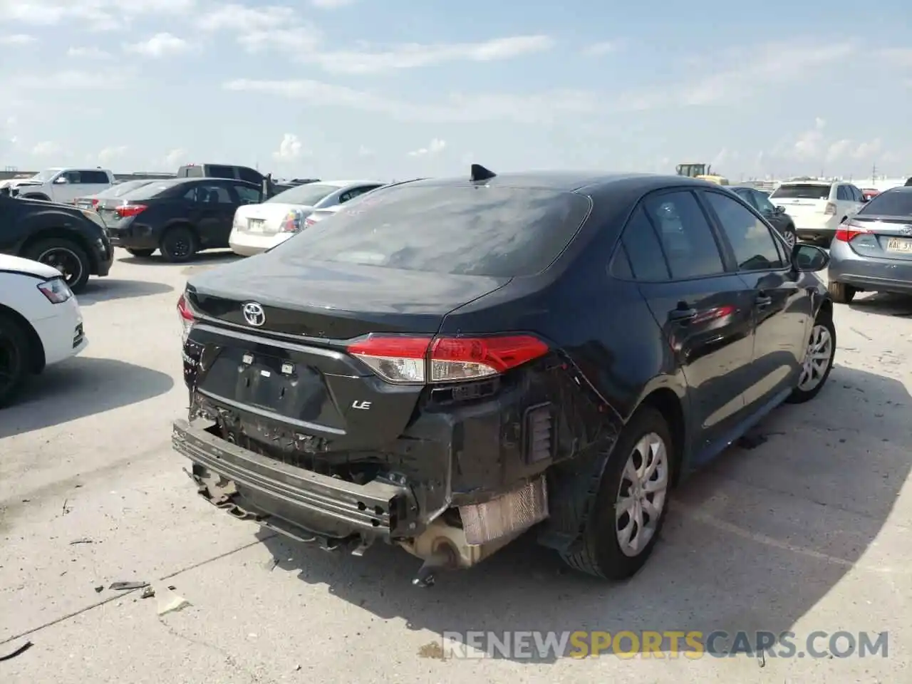 4 Photograph of a damaged car 5YFEPRAEXLP075248 TOYOTA COROLLA 2020