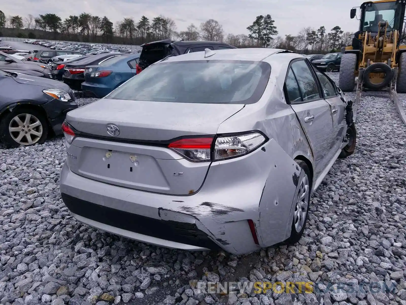 4 Photograph of a damaged car 5YFEPRAEXLP075329 TOYOTA COROLLA 2020