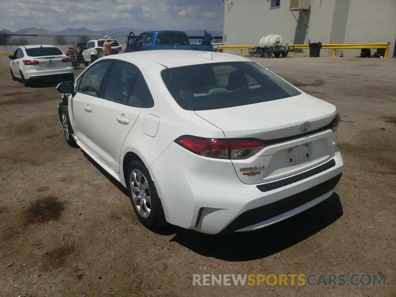 3 Photograph of a damaged car 5YFEPRAEXLP075332 TOYOTA COROLLA 2020