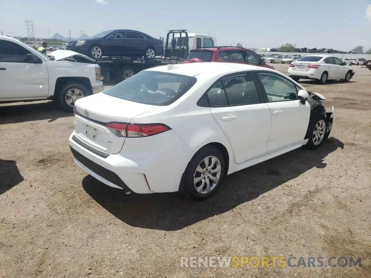 4 Photograph of a damaged car 5YFEPRAEXLP075332 TOYOTA COROLLA 2020