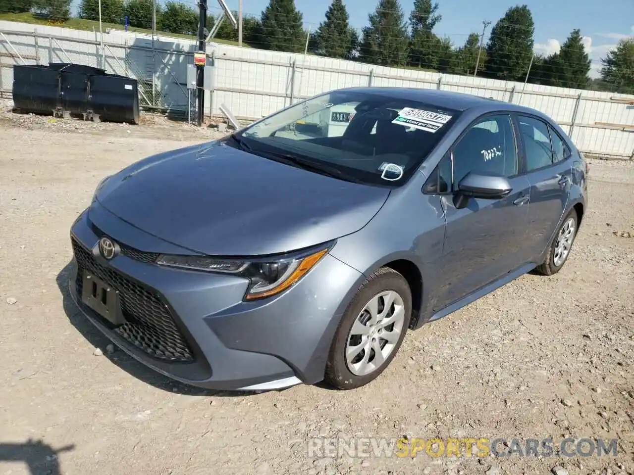 2 Photograph of a damaged car 5YFEPRAEXLP076030 TOYOTA COROLLA 2020