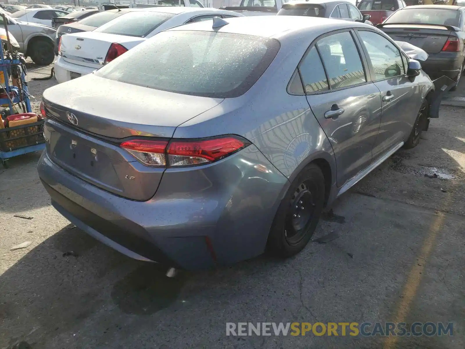 4 Photograph of a damaged car 5YFEPRAEXLP076223 TOYOTA COROLLA 2020