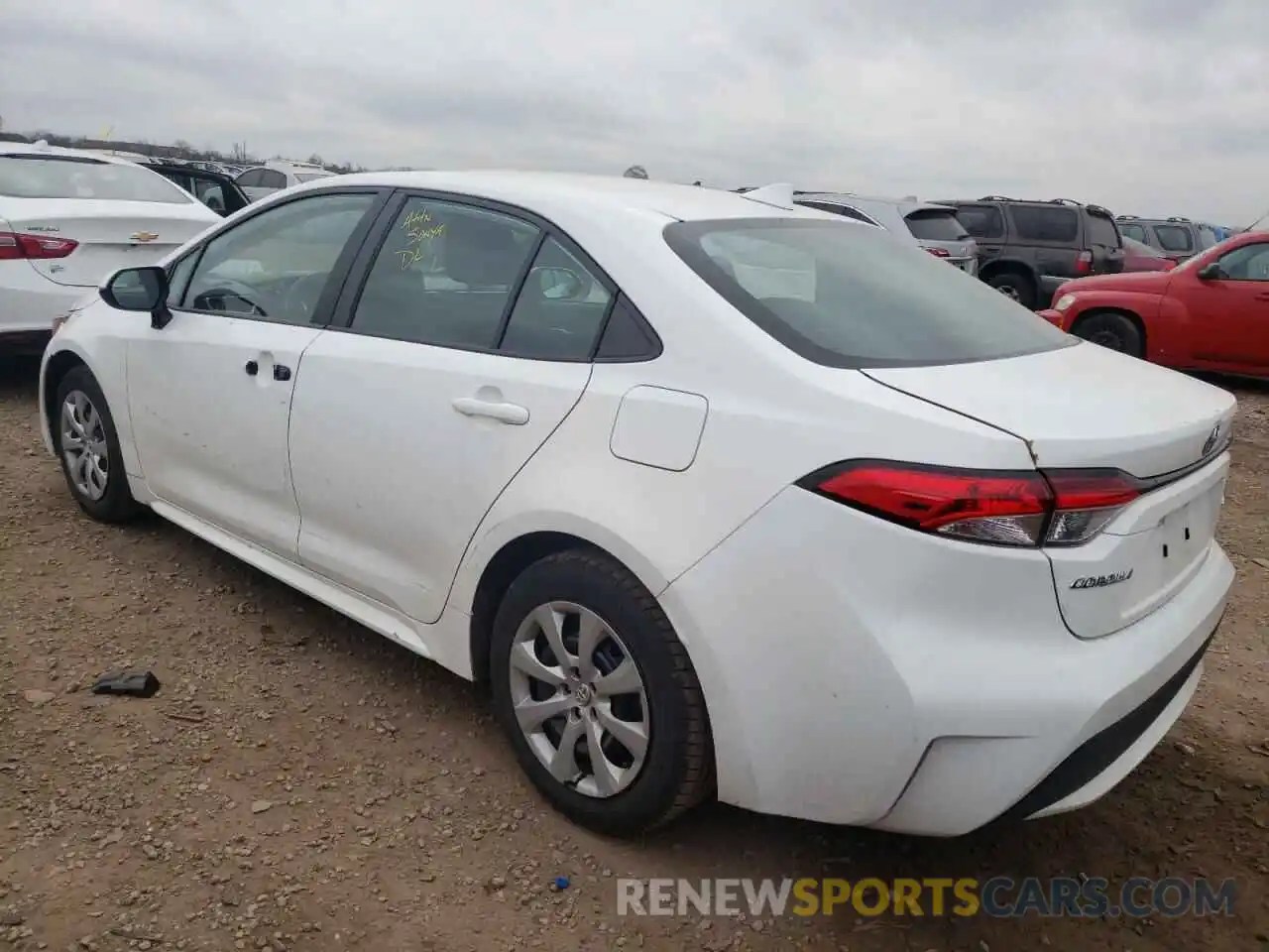 3 Photograph of a damaged car 5YFEPRAEXLP076254 TOYOTA COROLLA 2020