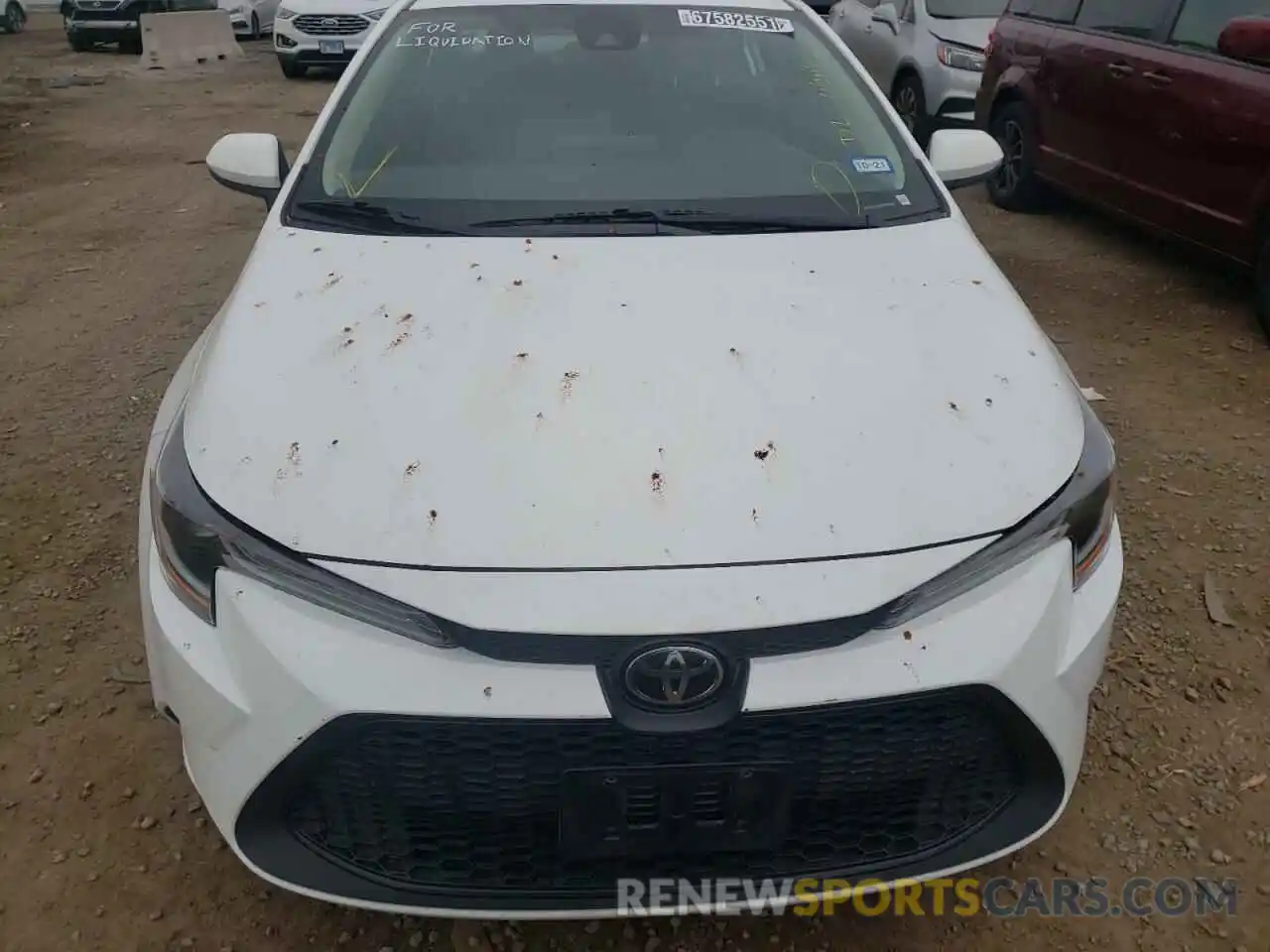 9 Photograph of a damaged car 5YFEPRAEXLP076254 TOYOTA COROLLA 2020