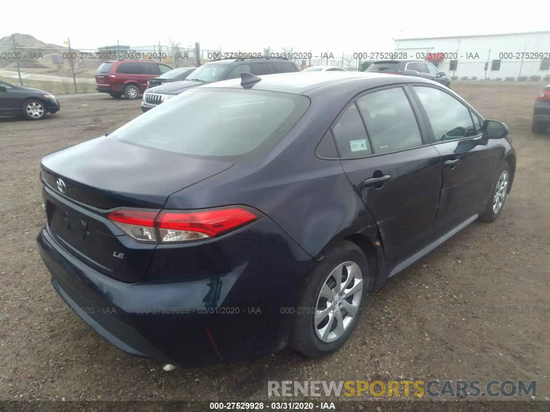 4 Photograph of a damaged car 5YFEPRAEXLP076318 TOYOTA COROLLA 2020