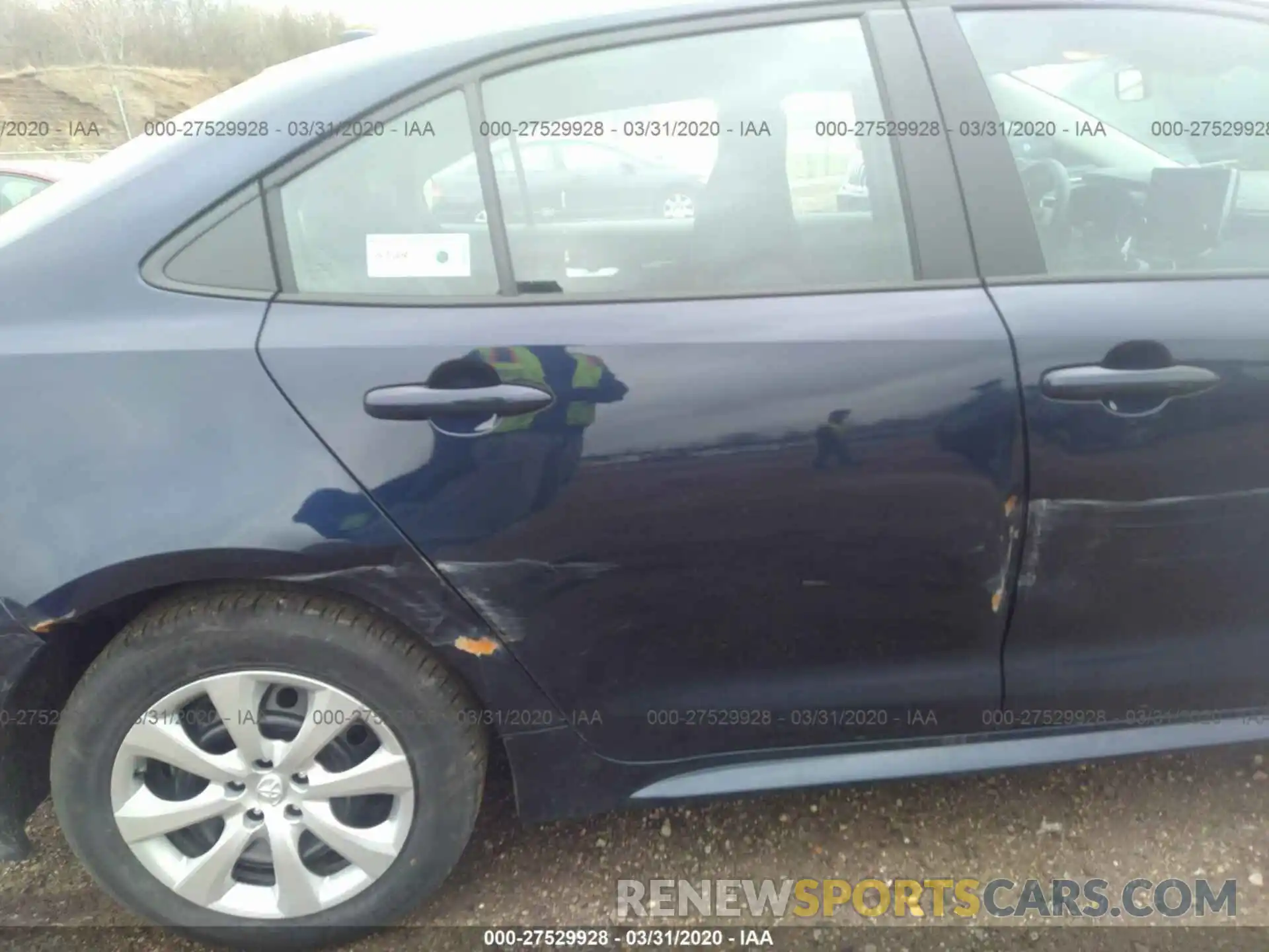 6 Photograph of a damaged car 5YFEPRAEXLP076318 TOYOTA COROLLA 2020