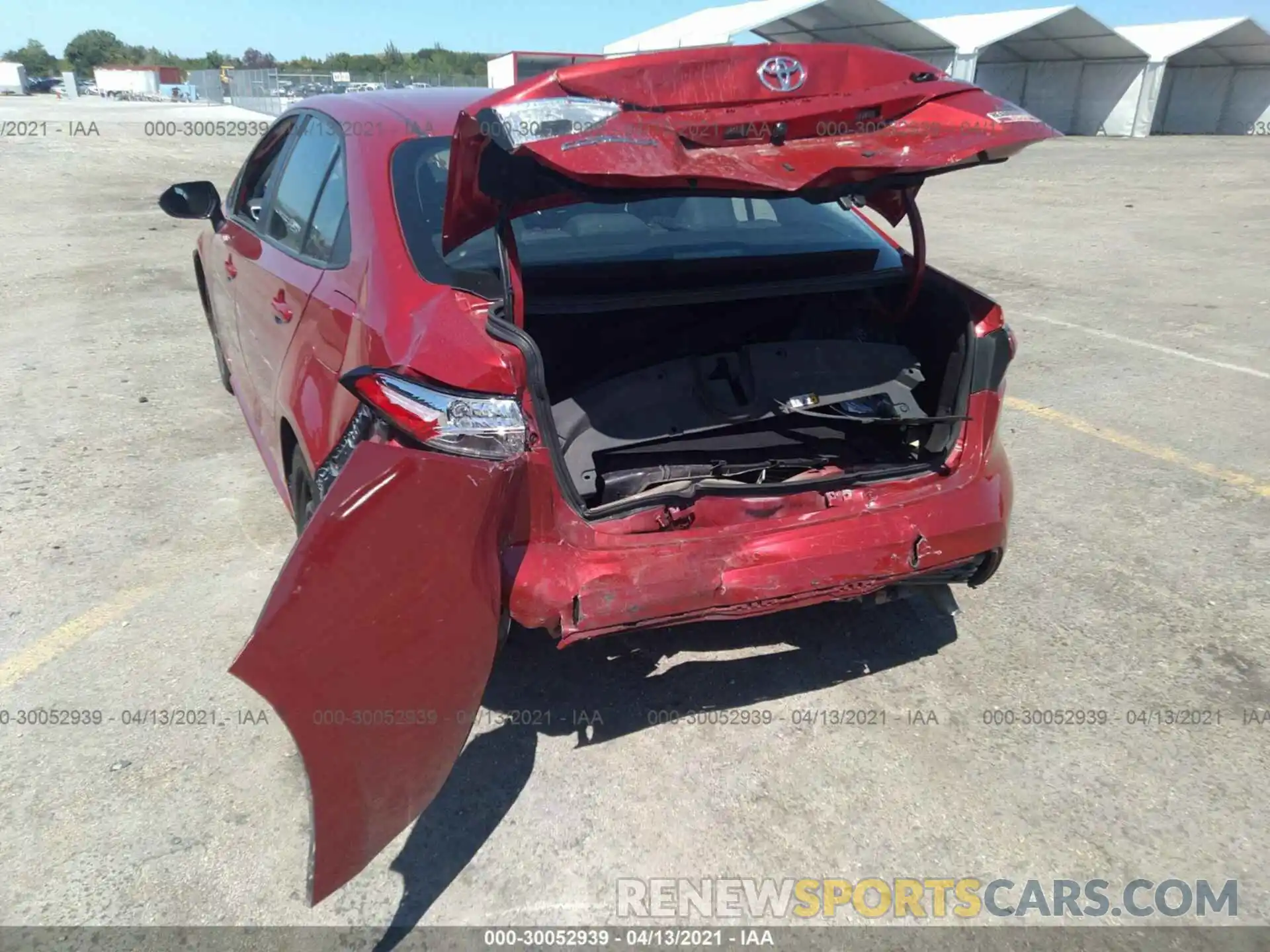 6 Photograph of a damaged car 5YFEPRAEXLP076349 TOYOTA COROLLA 2020