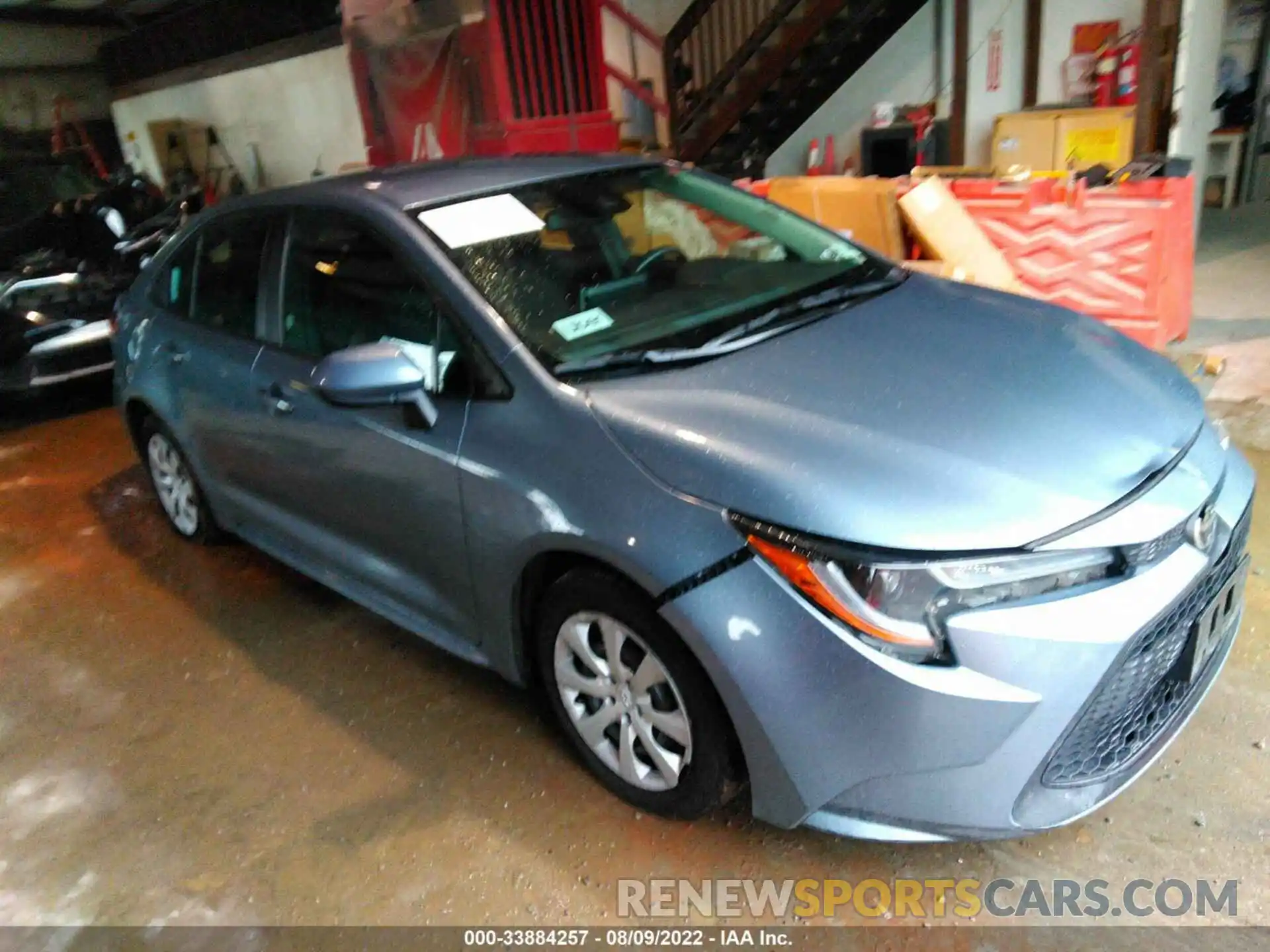 1 Photograph of a damaged car 5YFEPRAEXLP076545 TOYOTA COROLLA 2020