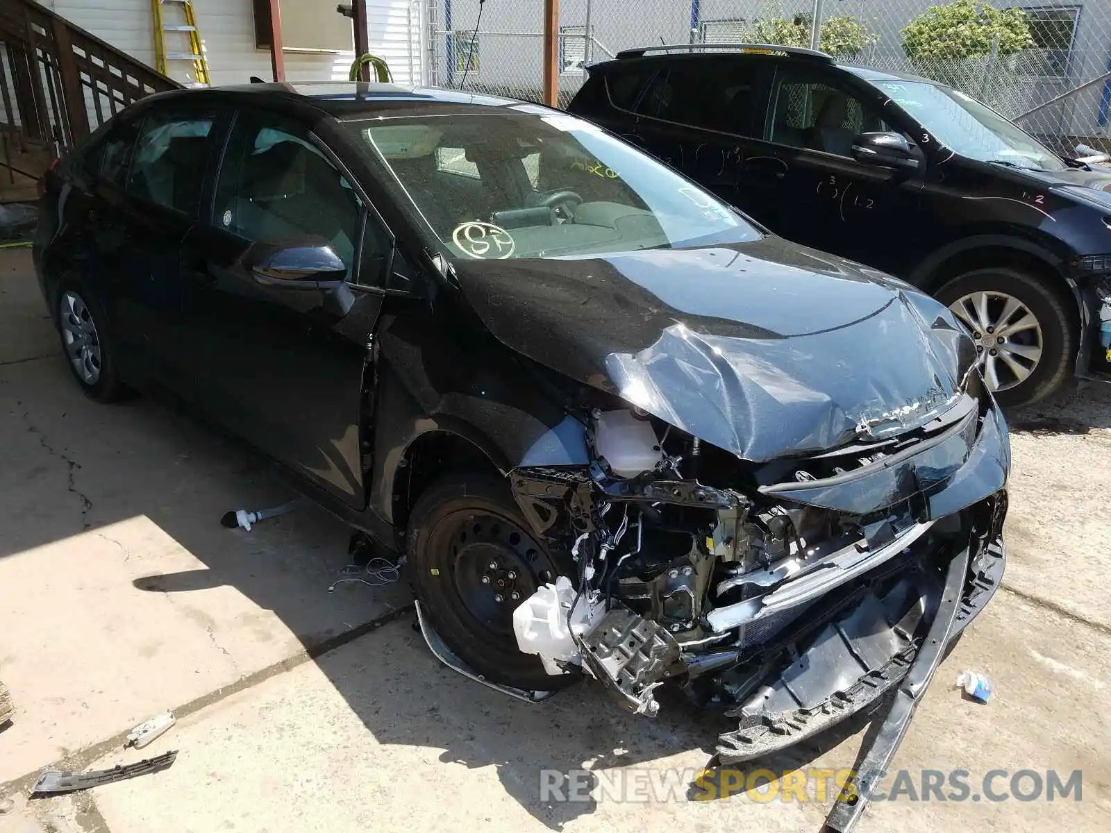 1 Photograph of a damaged car 5YFEPRAEXLP077842 TOYOTA COROLLA 2020