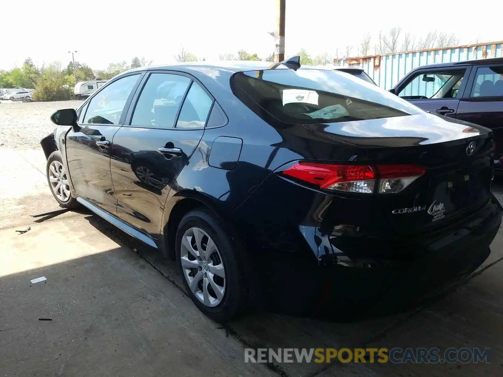 3 Photograph of a damaged car 5YFEPRAEXLP077842 TOYOTA COROLLA 2020