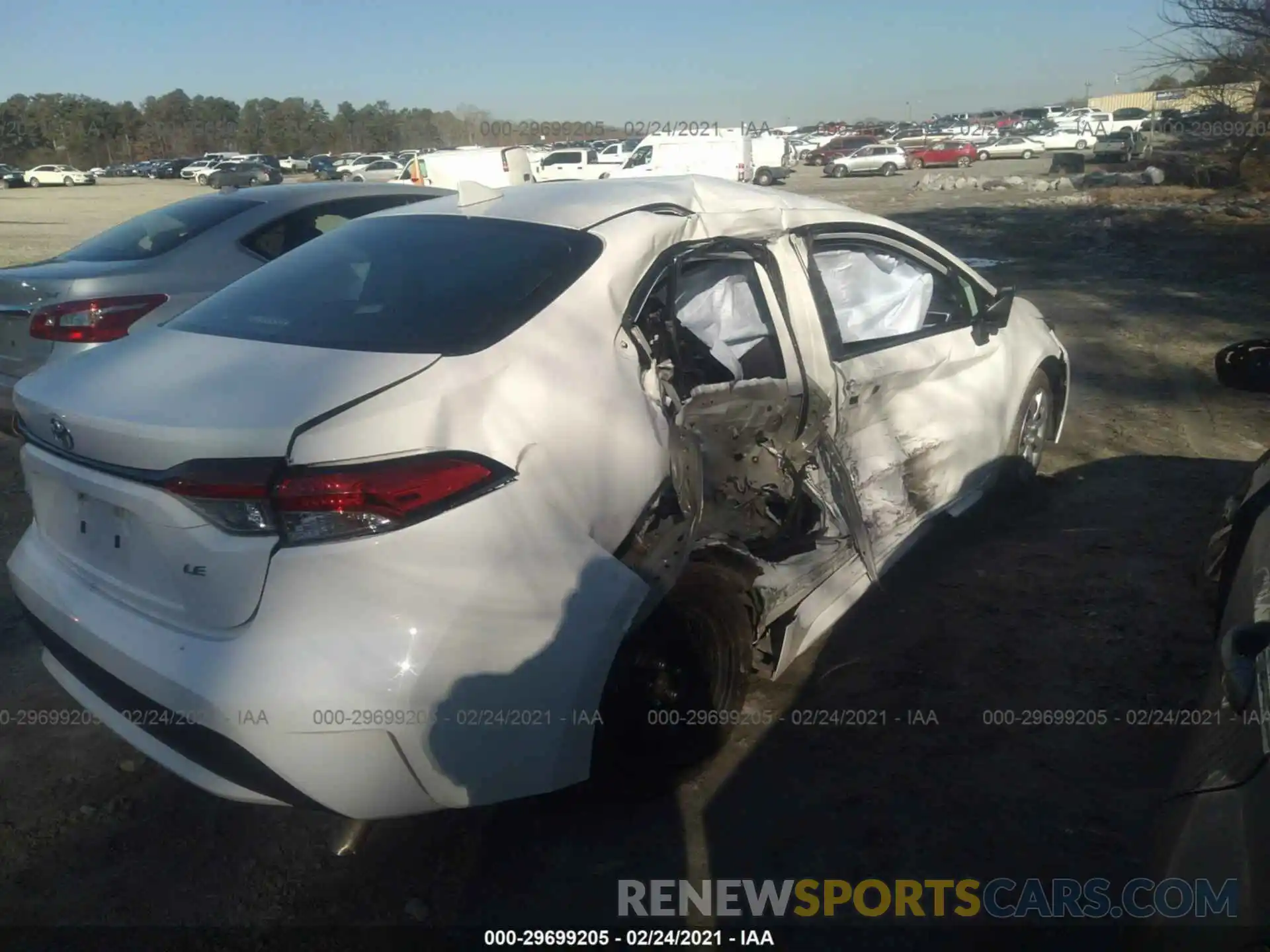 6 Photograph of a damaged car 5YFEPRAEXLP078070 TOYOTA COROLLA 2020