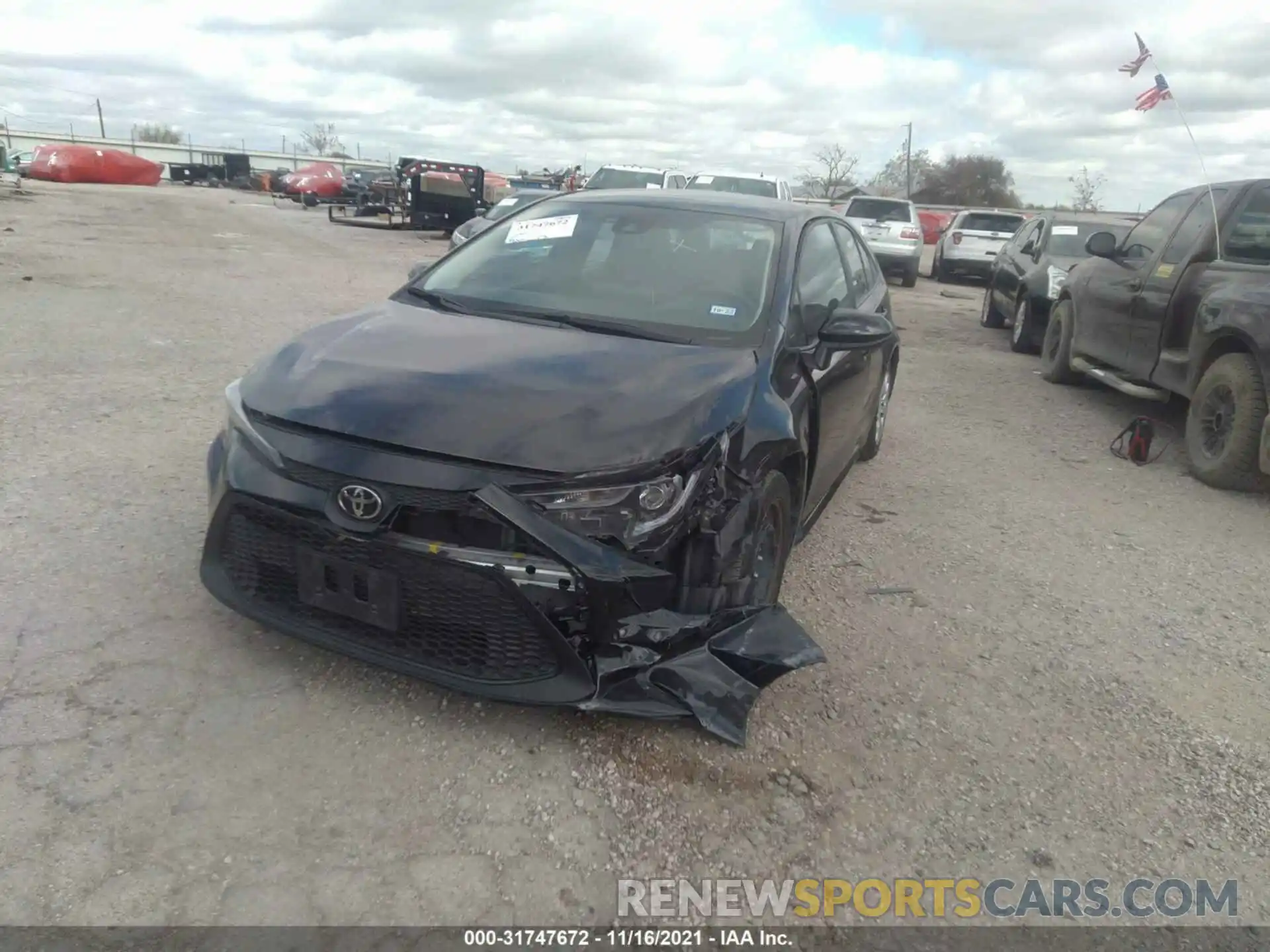 6 Photograph of a damaged car 5YFEPRAEXLP078201 TOYOTA COROLLA 2020