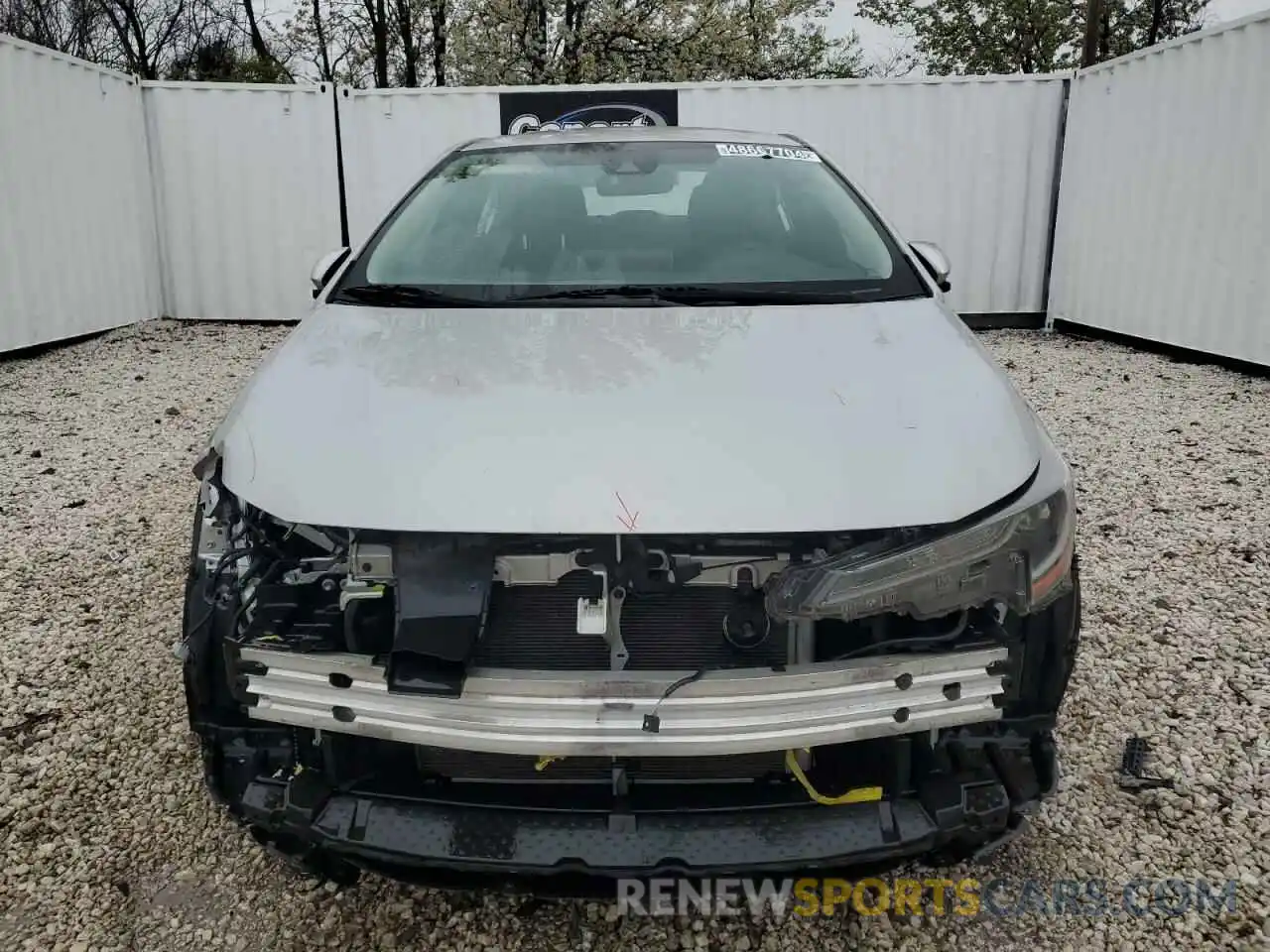 5 Photograph of a damaged car 5YFEPRAEXLP078506 TOYOTA COROLLA 2020