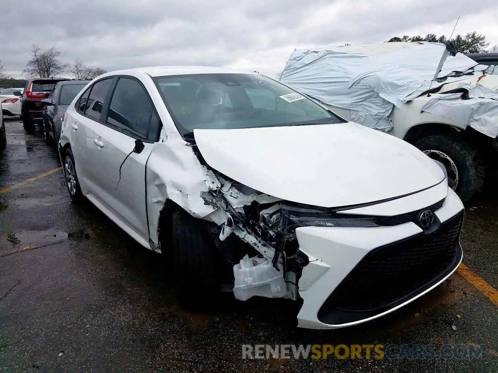 1 Photograph of a damaged car 5YFEPRAEXLP079428 TOYOTA COROLLA 2020