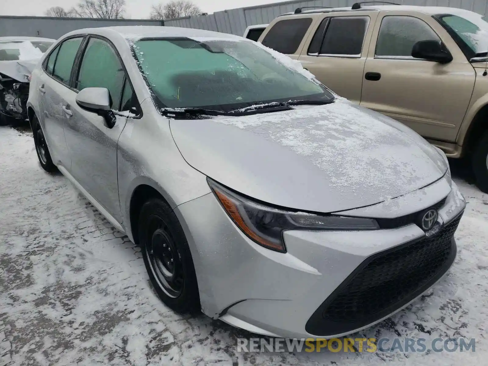 1 Photograph of a damaged car 5YFEPRAEXLP079980 TOYOTA COROLLA 2020