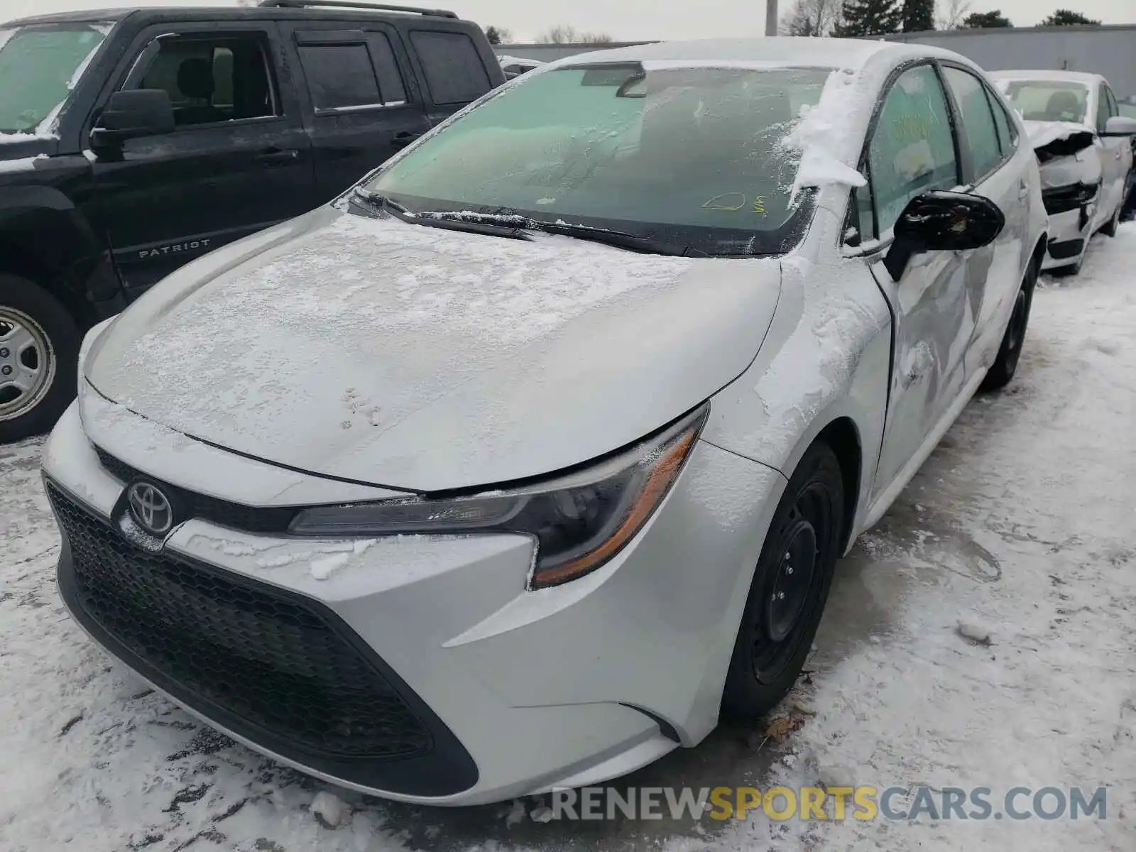 2 Photograph of a damaged car 5YFEPRAEXLP079980 TOYOTA COROLLA 2020