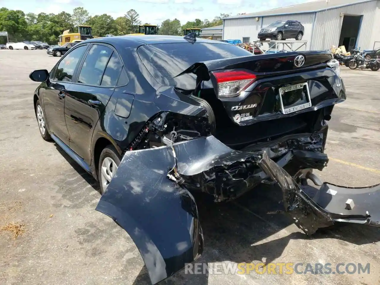 3 Photograph of a damaged car 5YFEPRAEXLP079994 TOYOTA COROLLA 2020