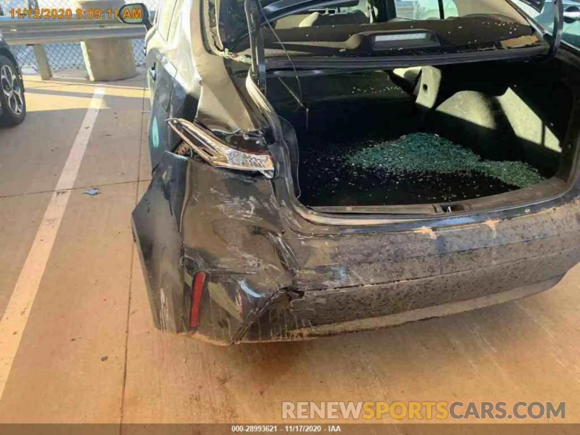 15 Photograph of a damaged car 5YFEPRAEXLP080806 TOYOTA COROLLA 2020