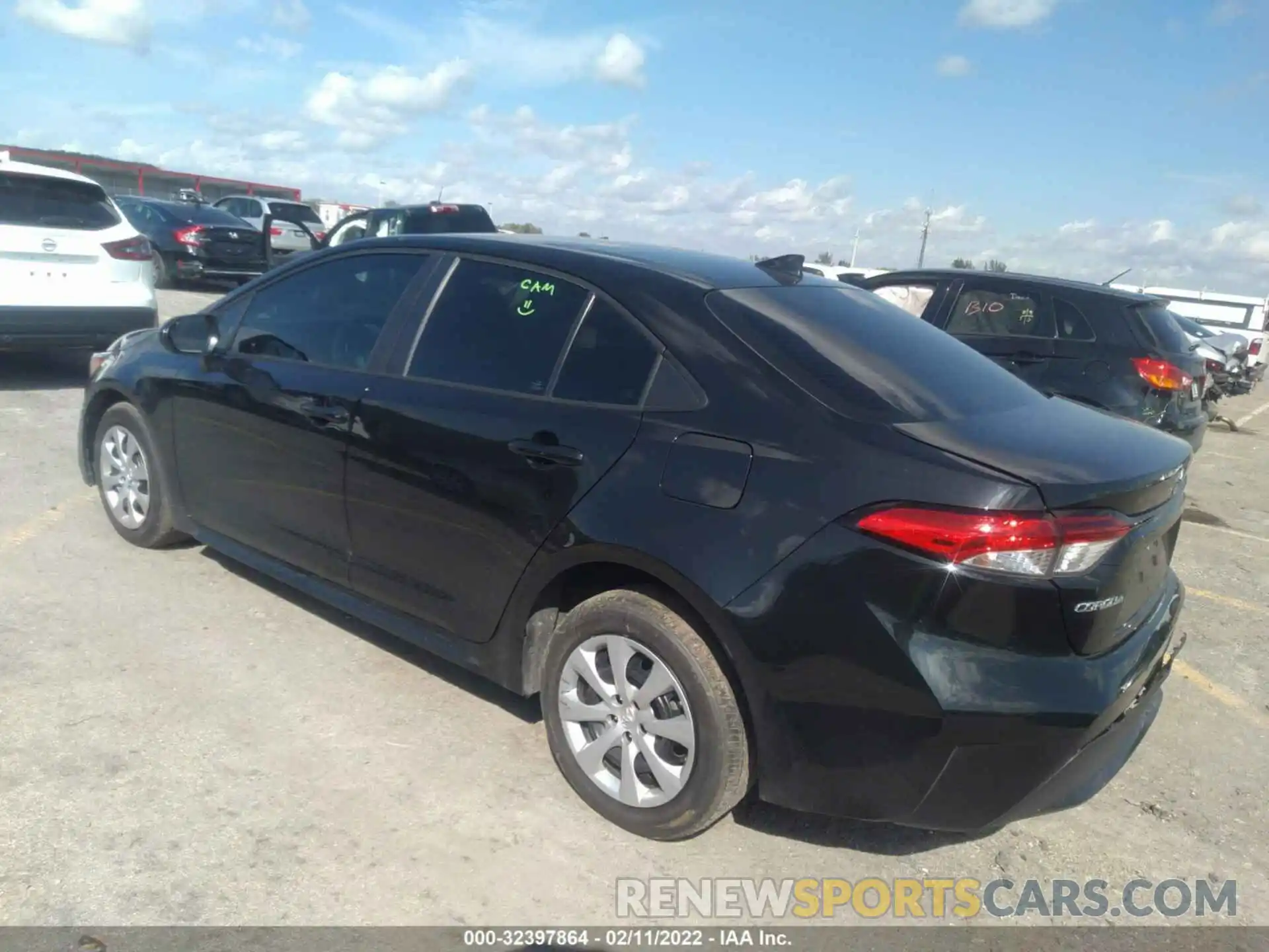 3 Photograph of a damaged car 5YFEPRAEXLP081793 TOYOTA COROLLA 2020