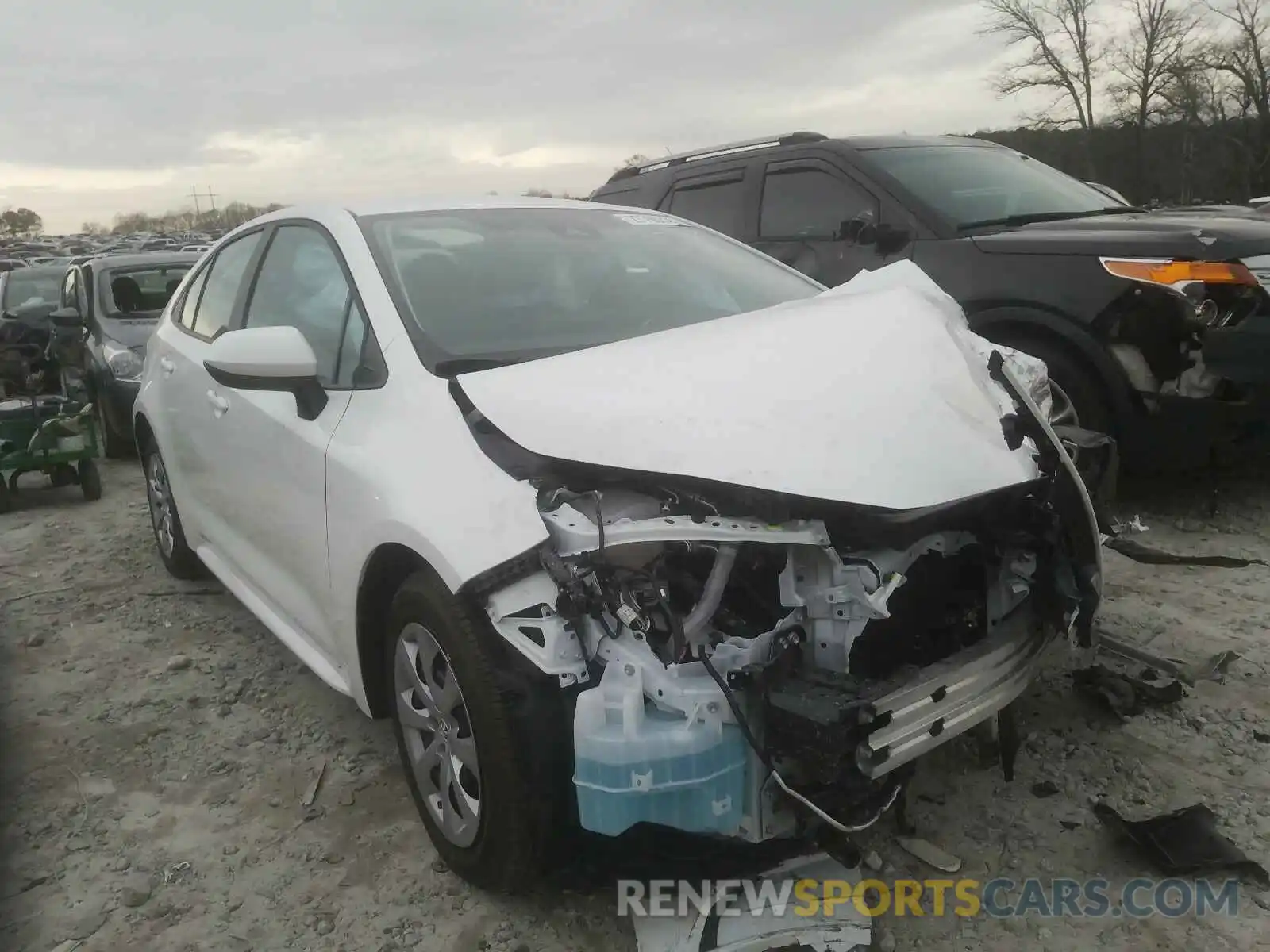 1 Photograph of a damaged car 5YFEPRAEXLP082183 TOYOTA COROLLA 2020