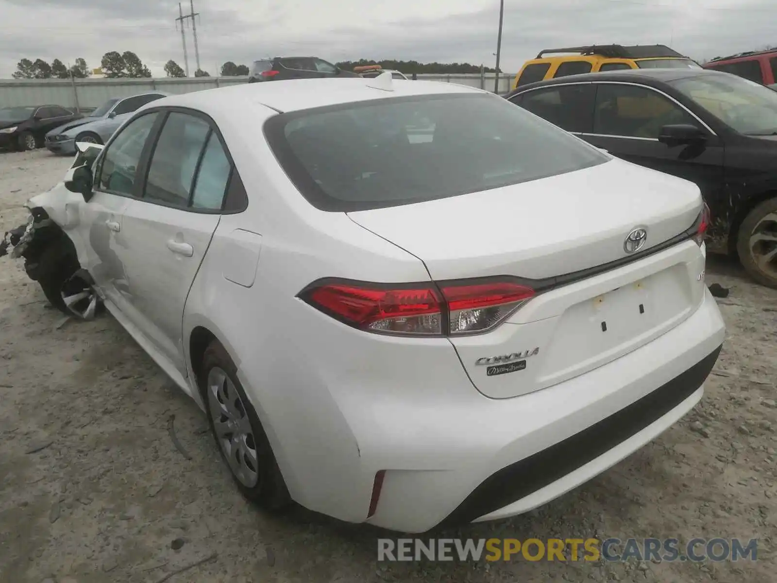 3 Photograph of a damaged car 5YFEPRAEXLP082183 TOYOTA COROLLA 2020